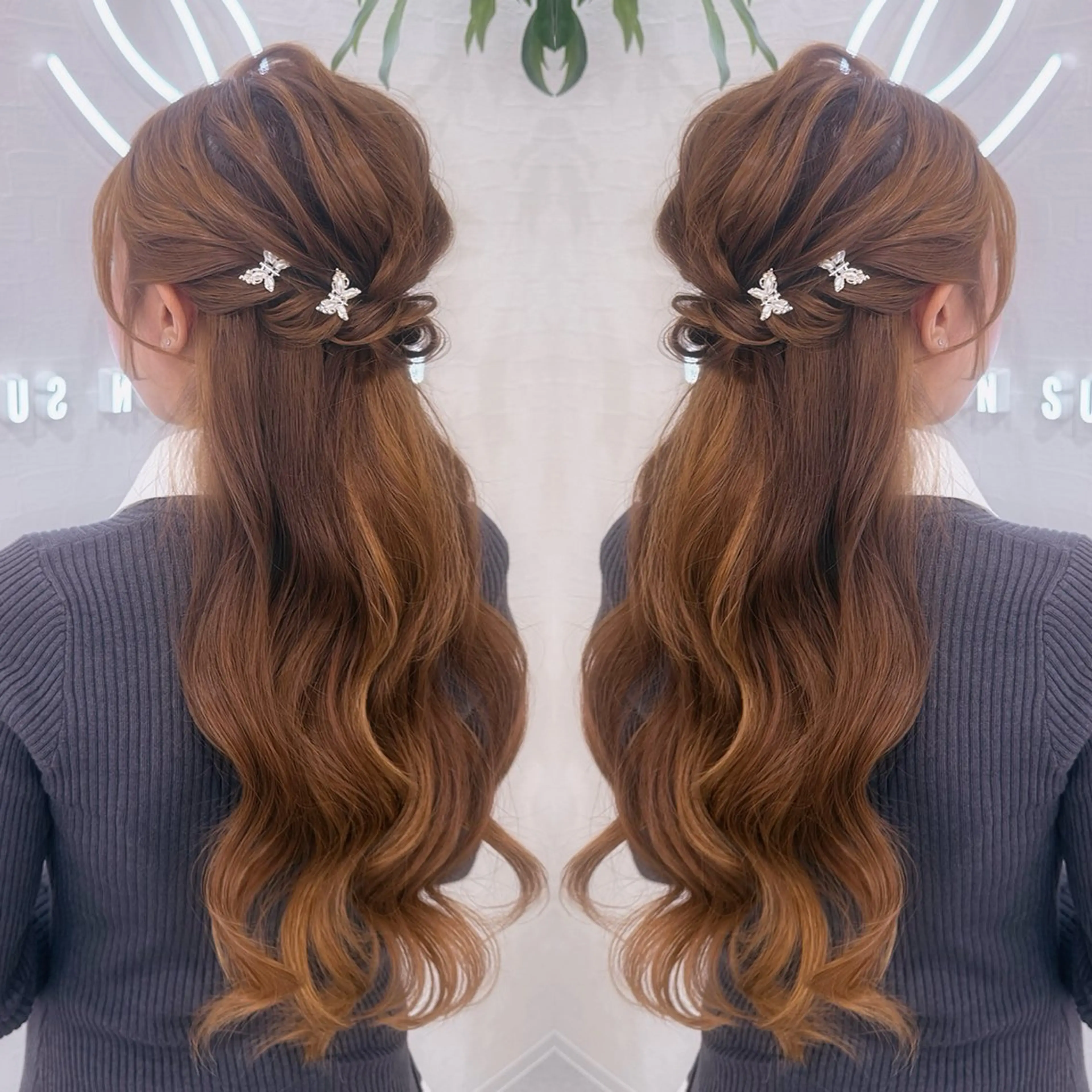 ヘアアレンジ ヘアセット 🤍AIRA🤍のヘアスタイル