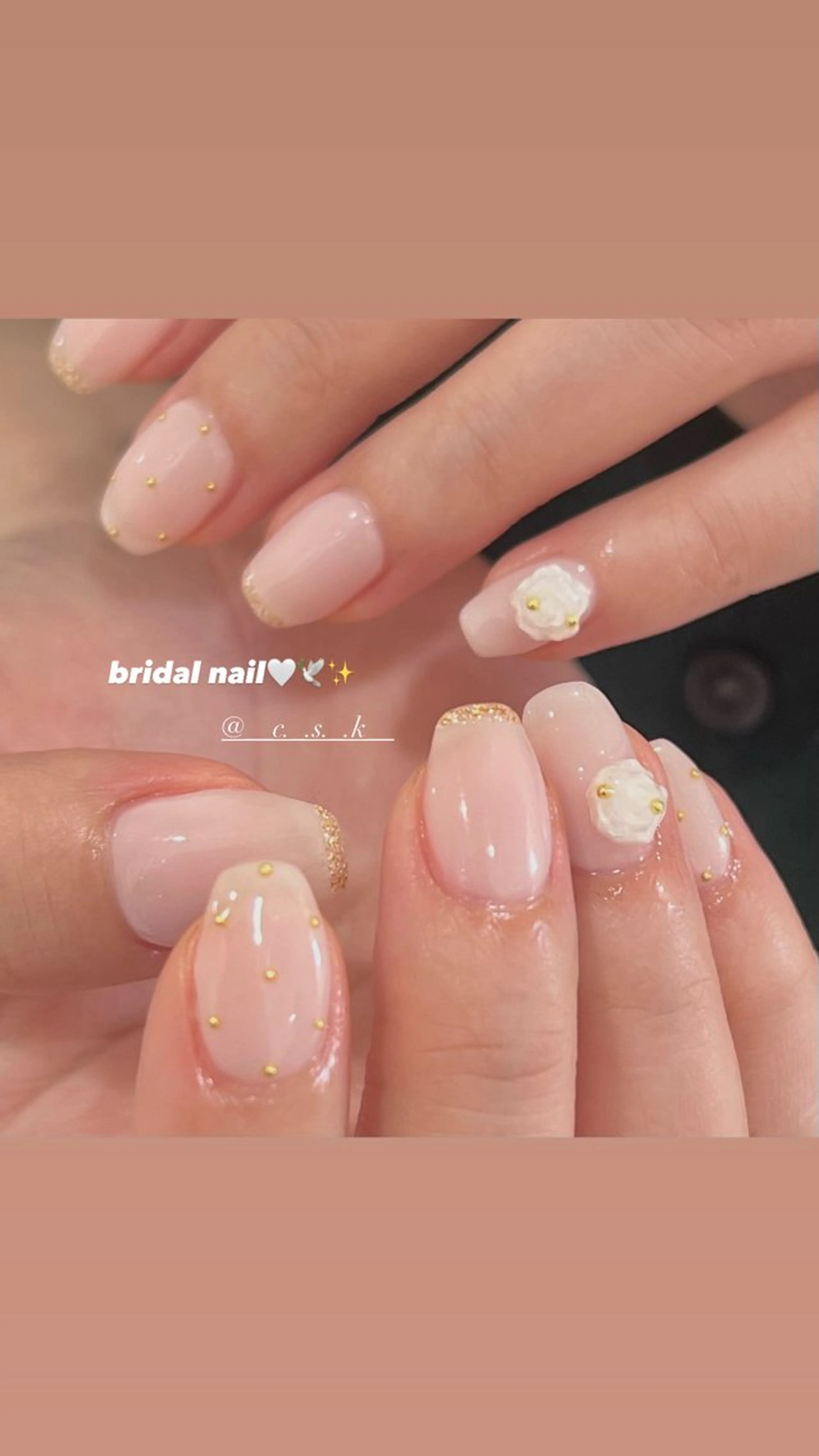 ネイル クリアネイル ドット ハンドネイル 🎀チーク/ちゅるん 🫧chisa🎀のネイルデザイン