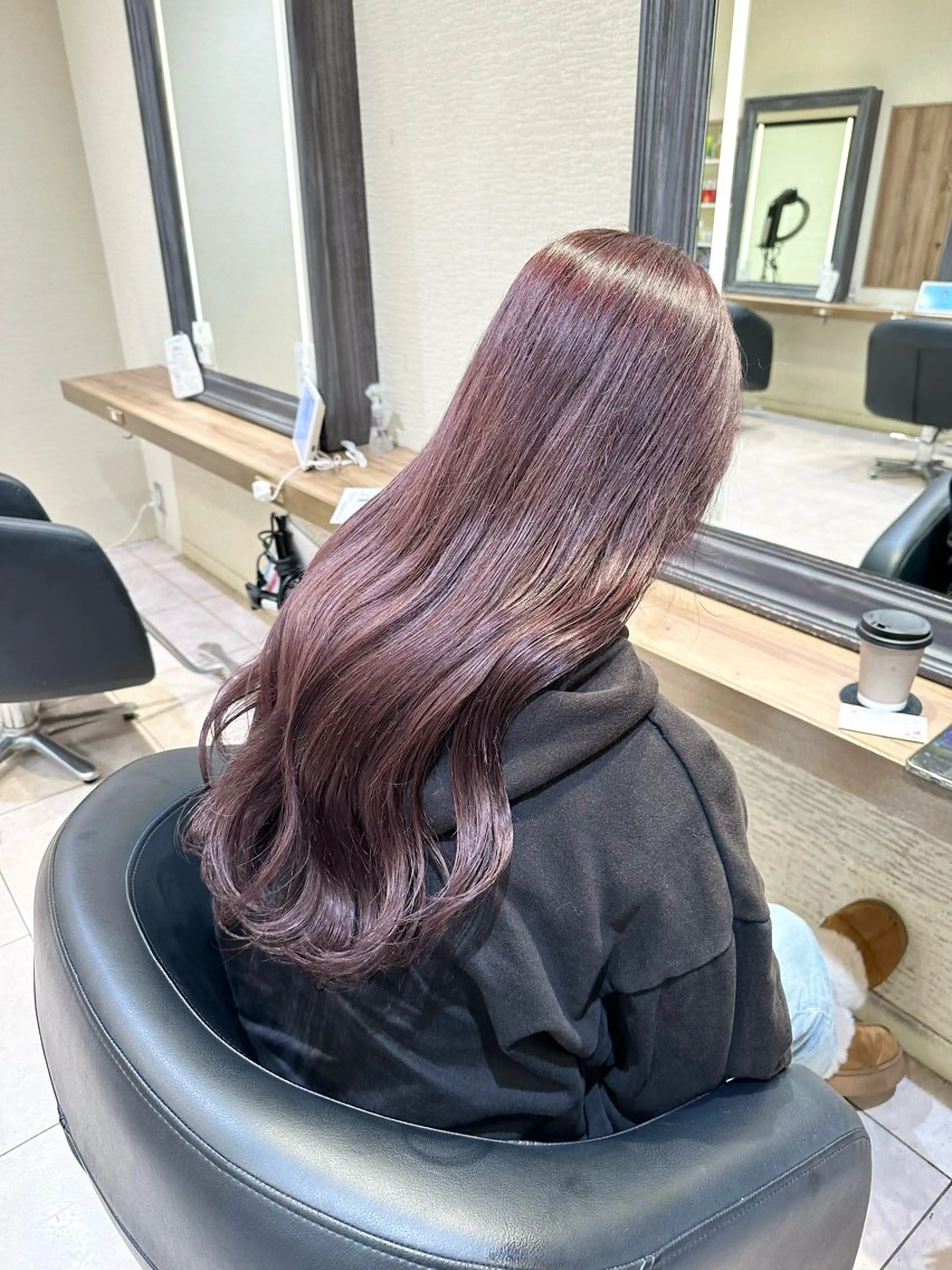 【1番人気🪩】🫧ワンカラー+Aujua3stepトリートメント🫧の写真