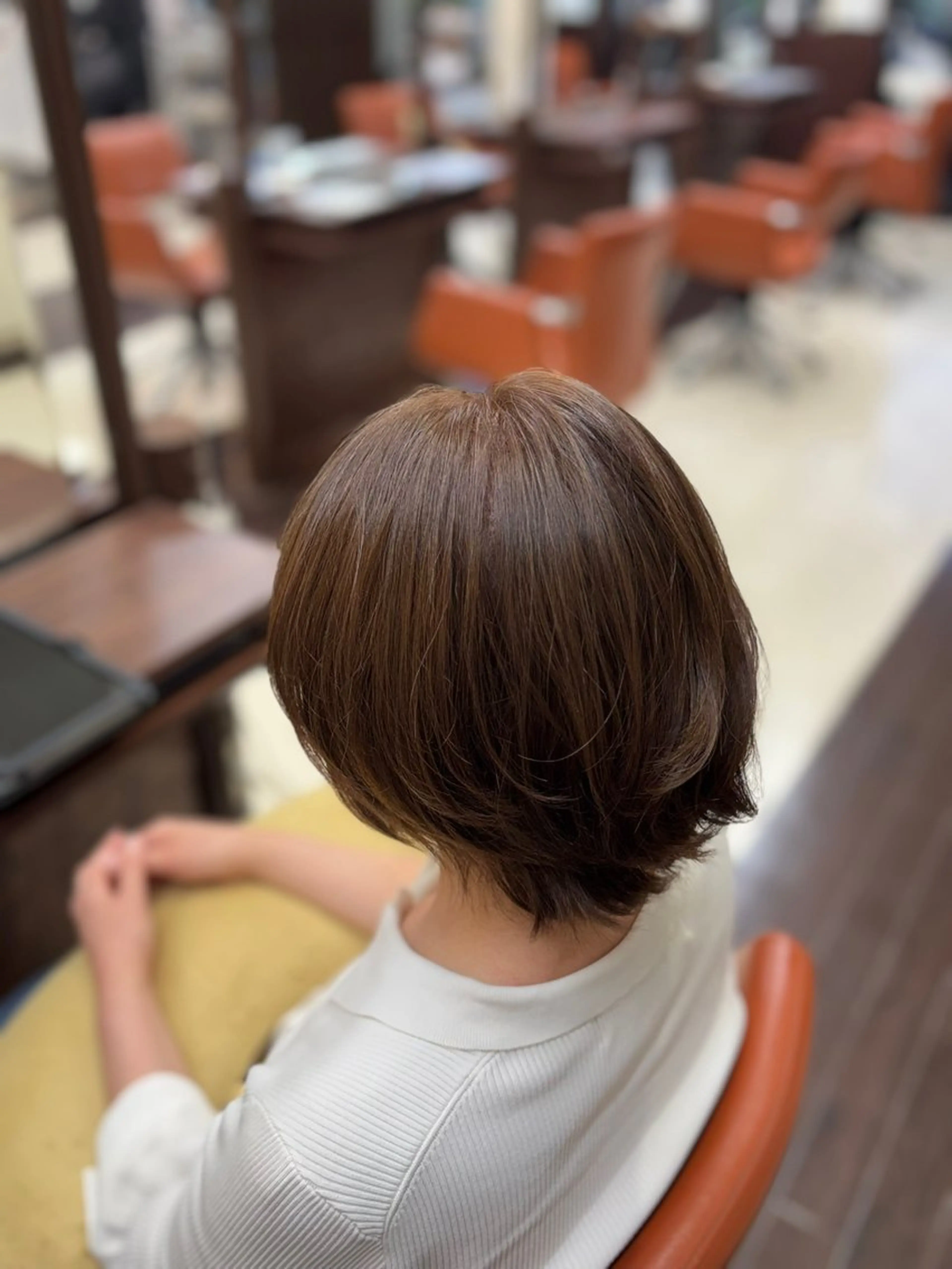 ショート カラー ベージュカラー 🌻カラーモデル /艶カラー/あい🌻のヘアスタイル