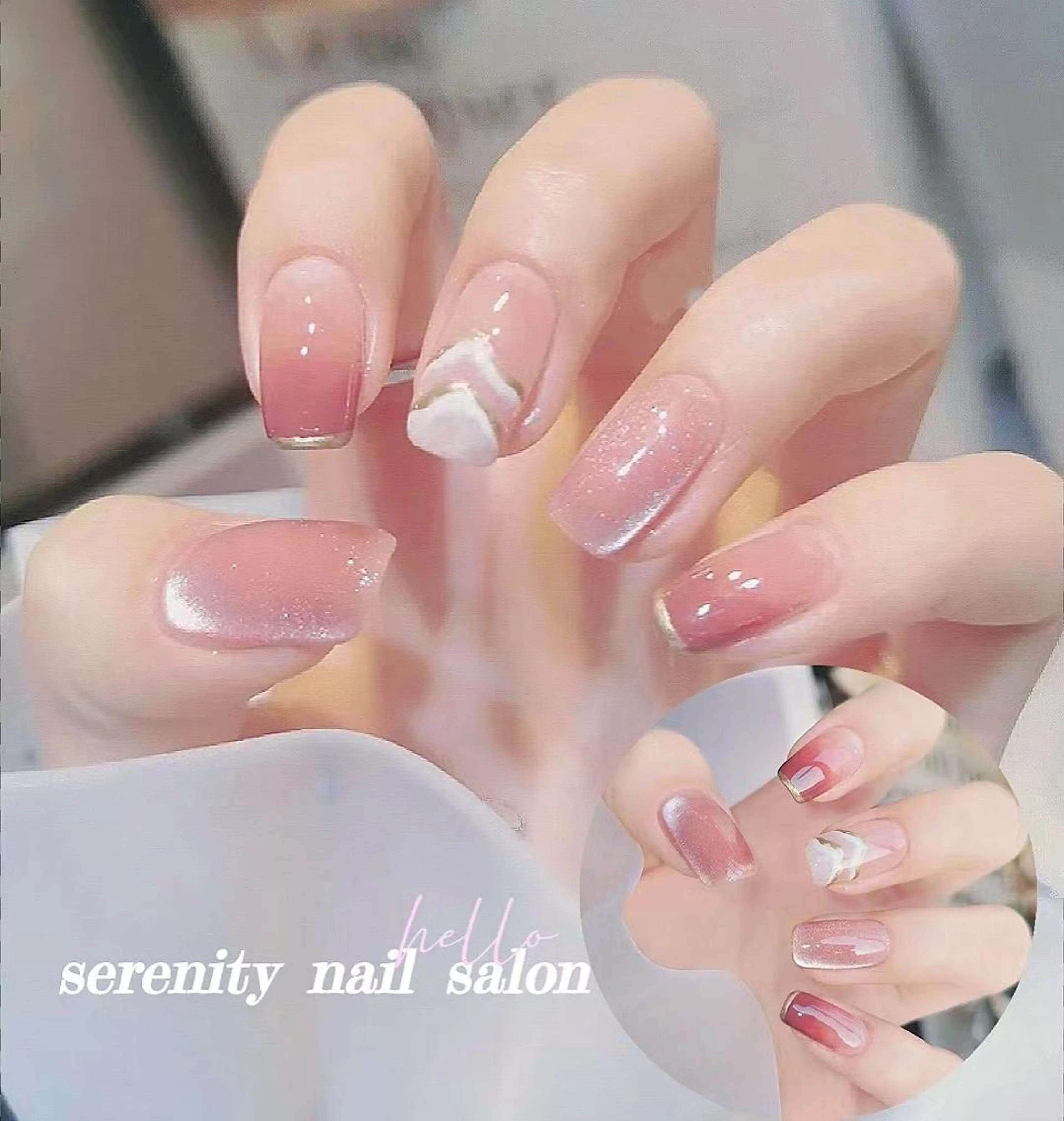ネイル ハンドネイル ハンドケア ✨Serenity Nail salonのネイルデザイン