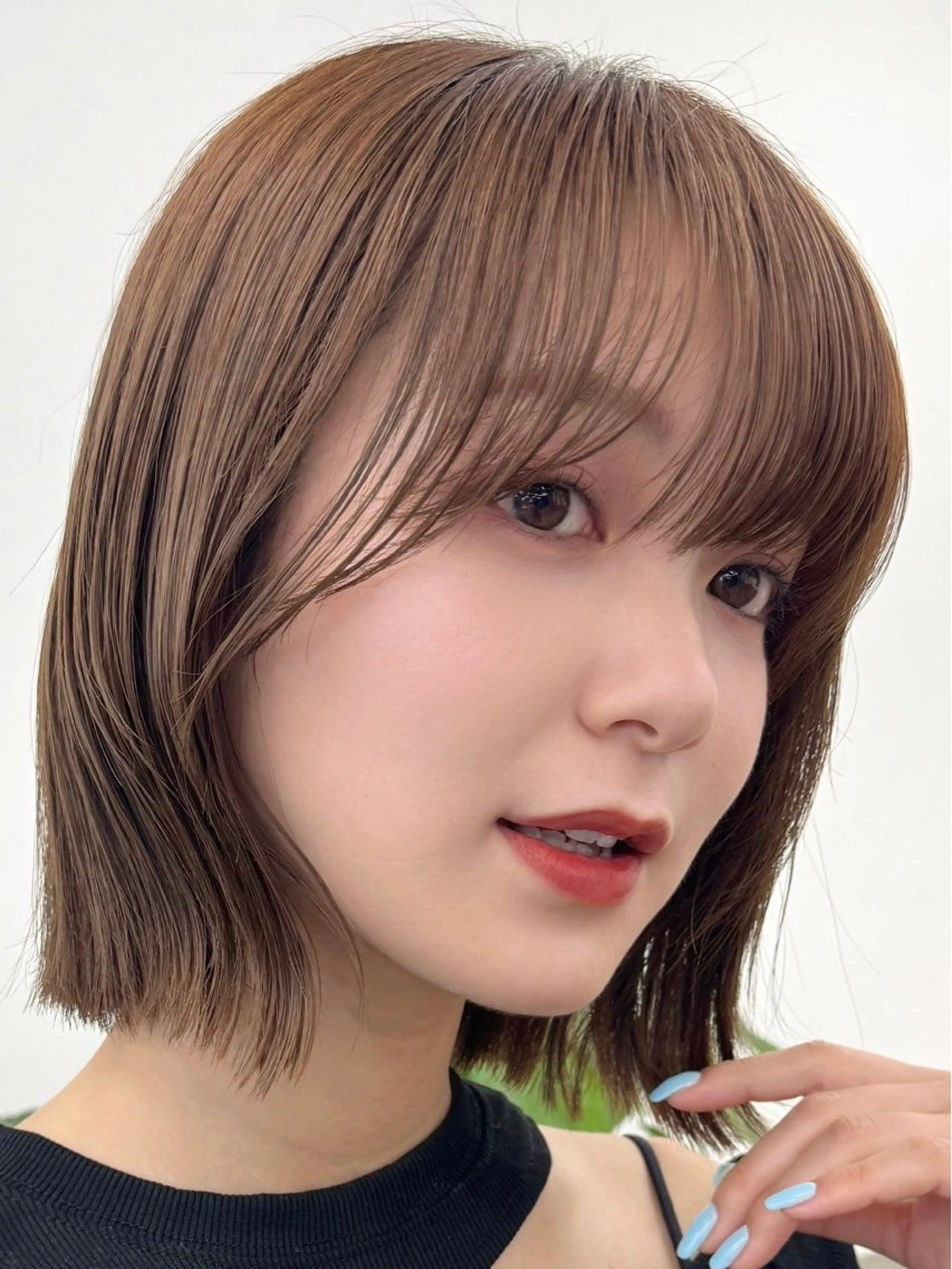 ショート 早田 華のヘアスタイル