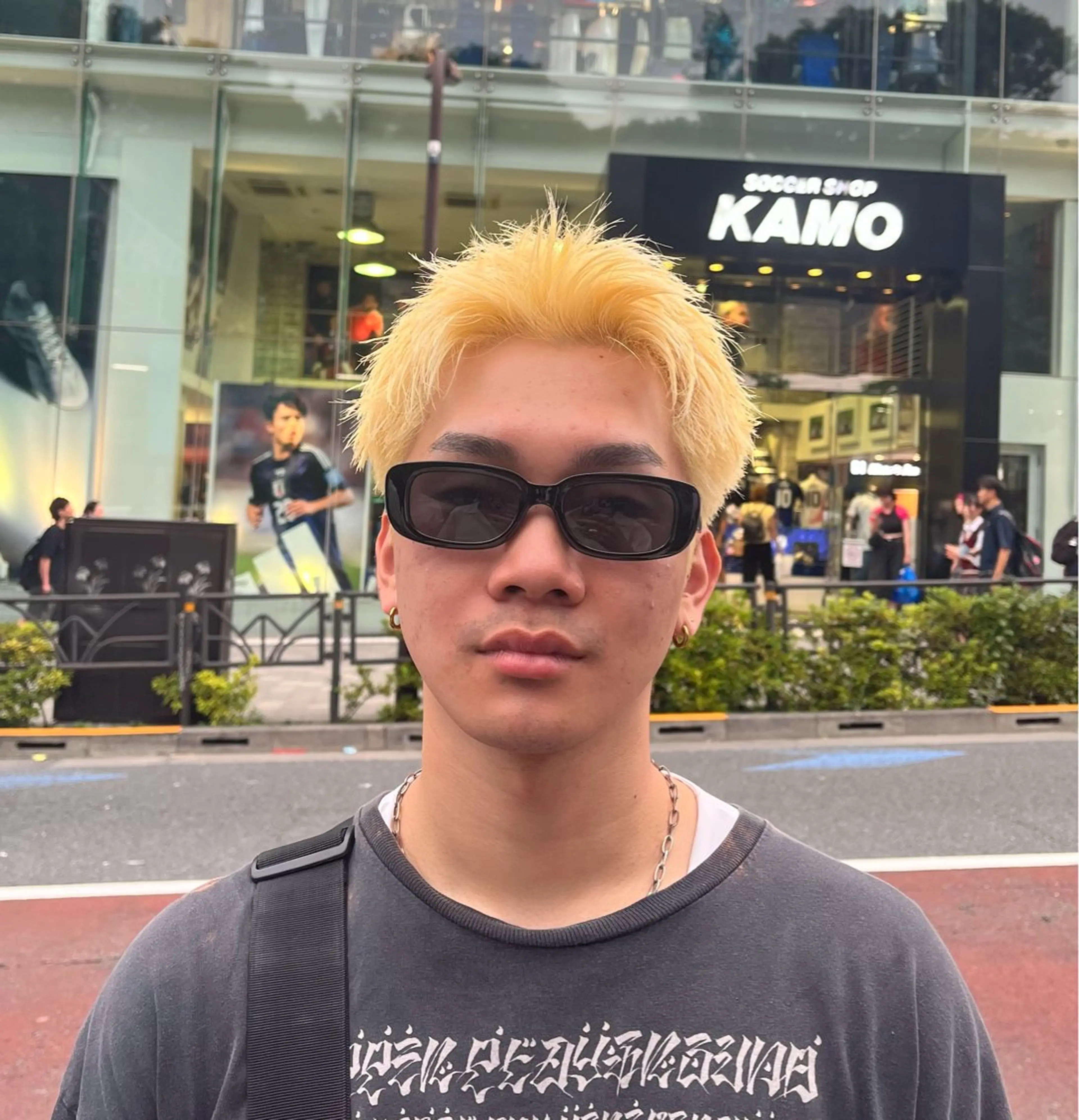 カラー メンズ メンズブリーチ メンズハイトーン スパイキーショート ブリーチ 抜きっぱなしブロンド ⚜️ブリーチ× 透明感✨Hayatoのヘアスタイル