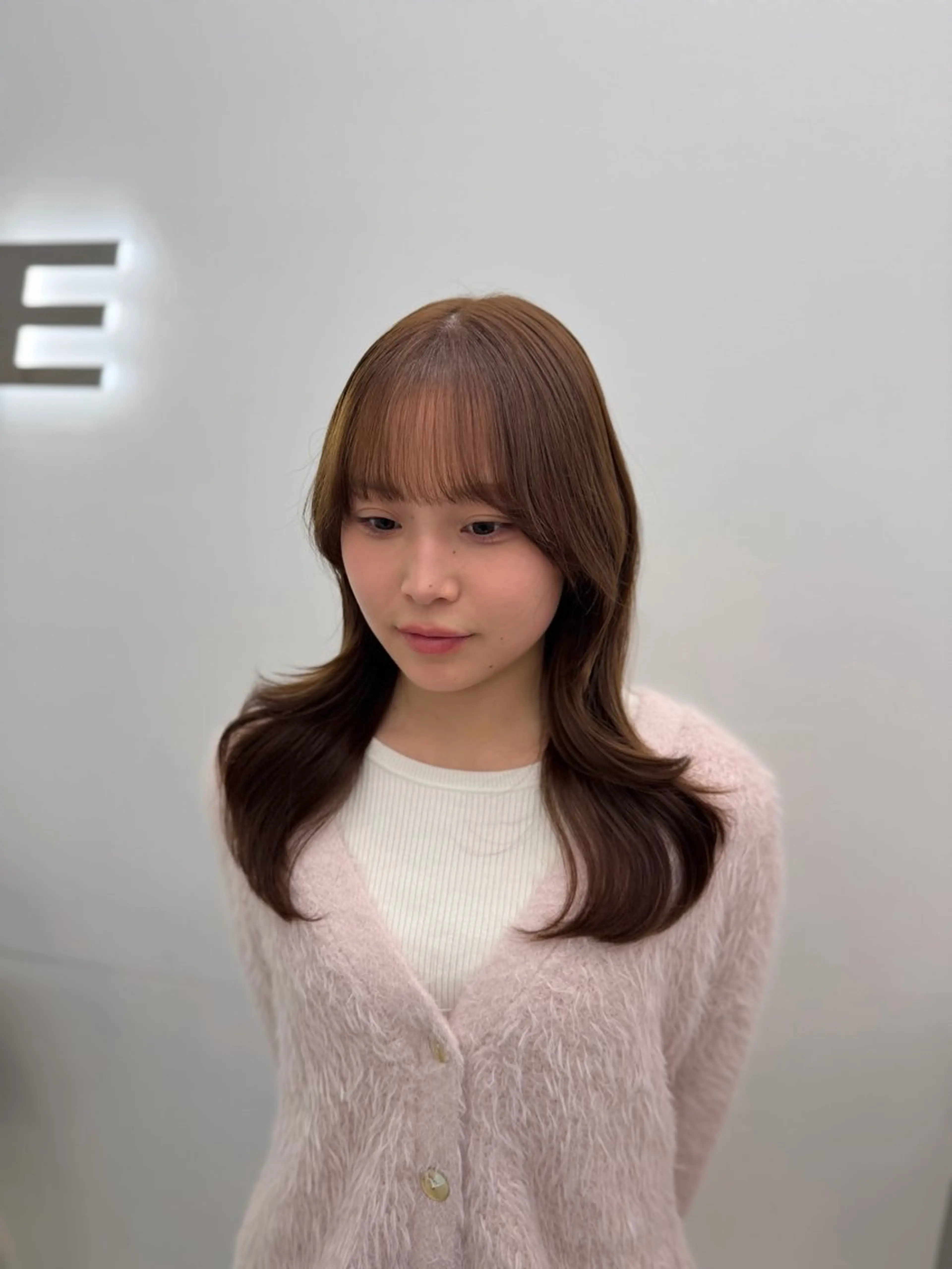 カラー 透ける透明感カラー 🎀anju/渋谷のヘアスタイル