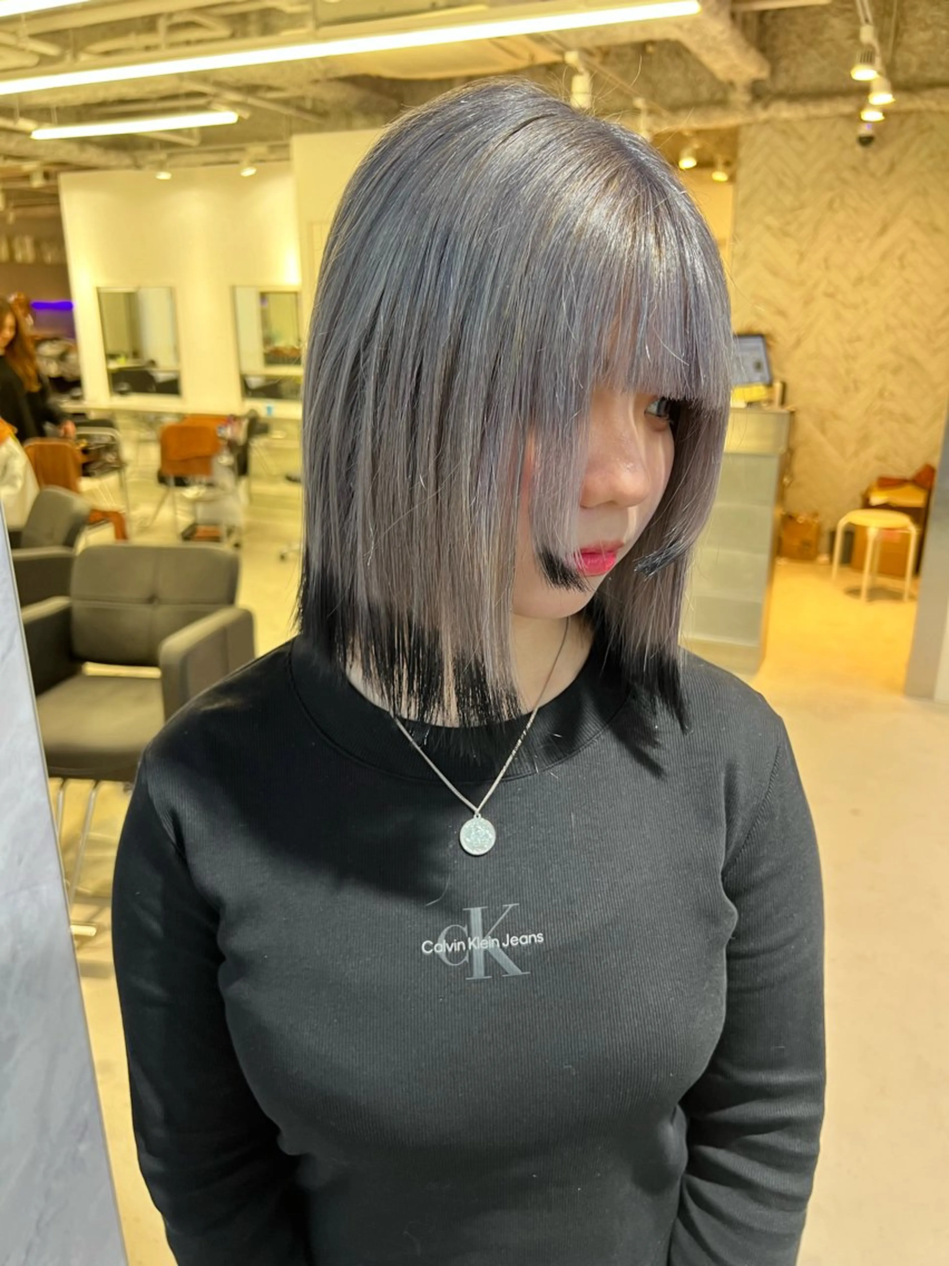 ミディアム ヘアカラー 【副店長】DAYS 2nd 久木山湧也のヘアスタイル