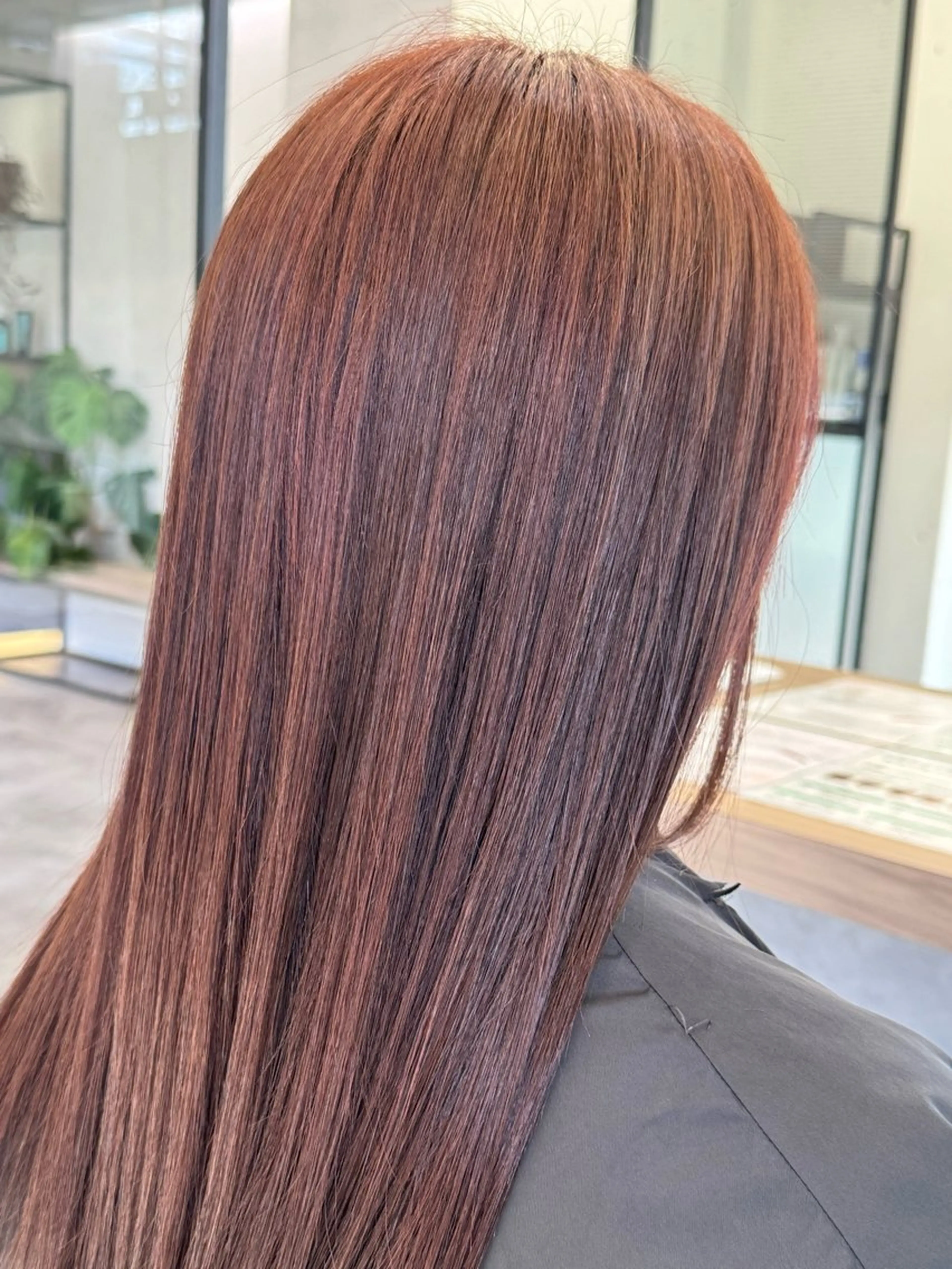 ミディアム カット ヘアカラー 高橋 廉人のヘアスタイル