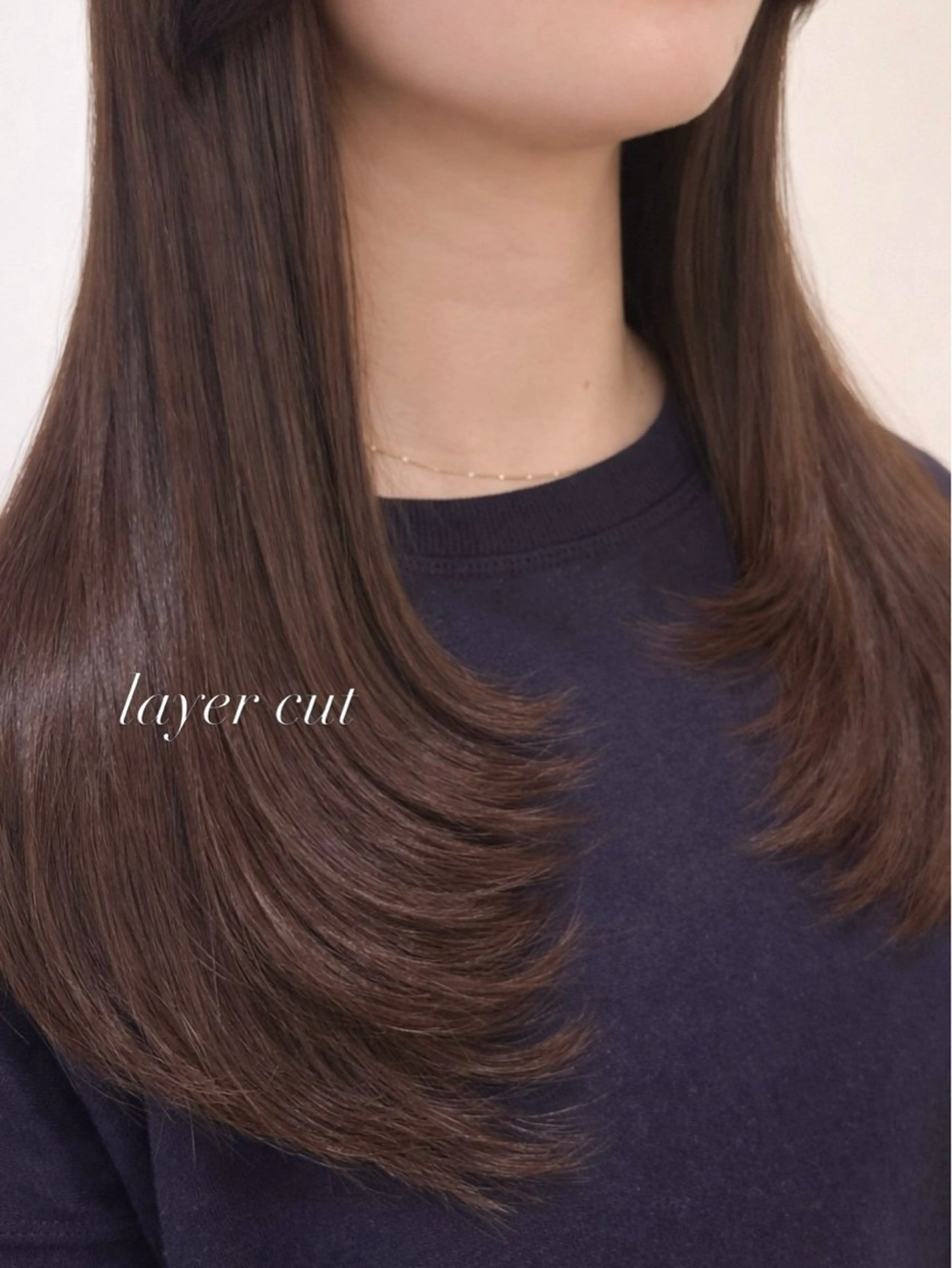 ロング SAKI /カラー/神戸/三宮のヘアスタイル