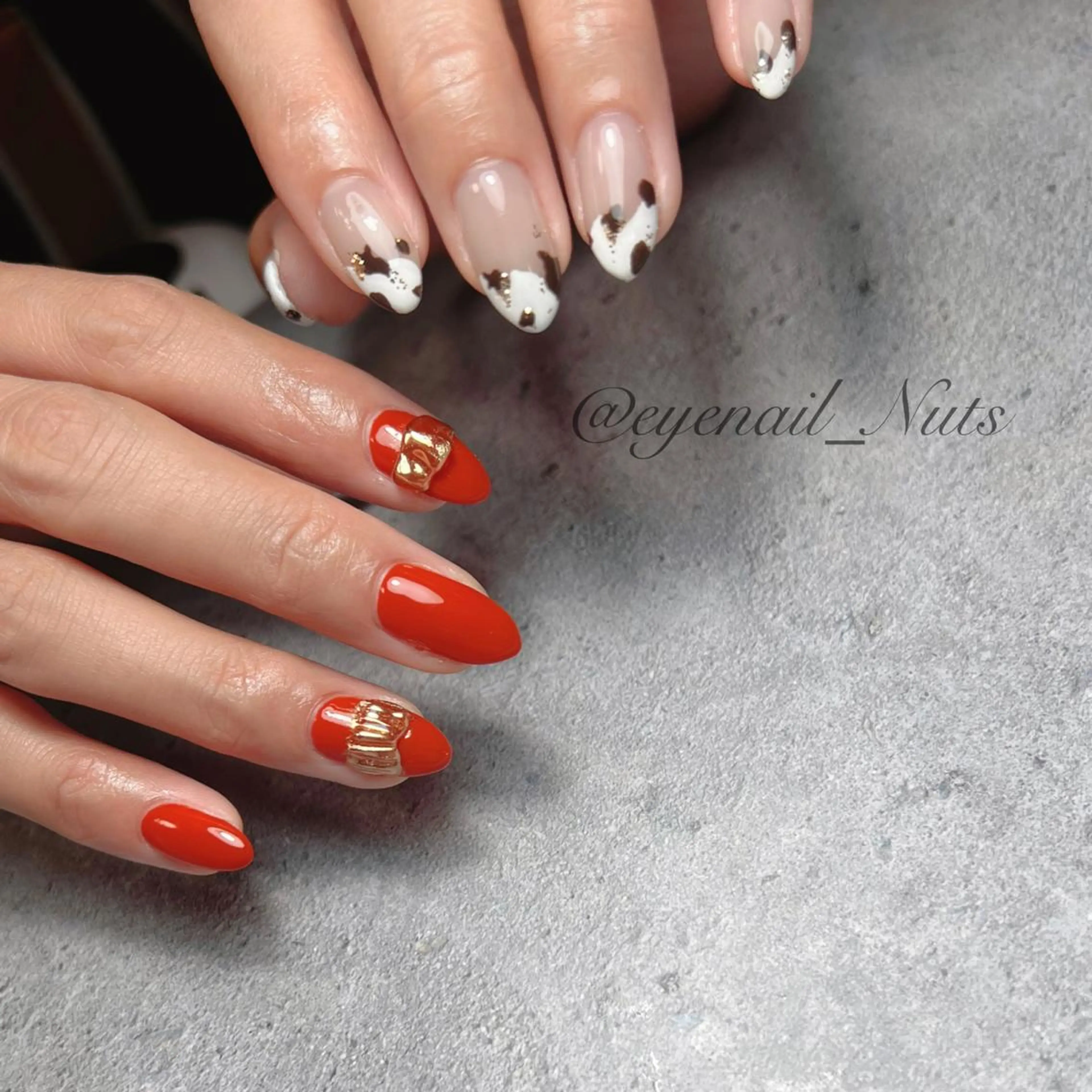 ネイル ワンカラーネイル ハンドネイル 土居 夏美/束感マツエクのマツエク・マツパデザイン