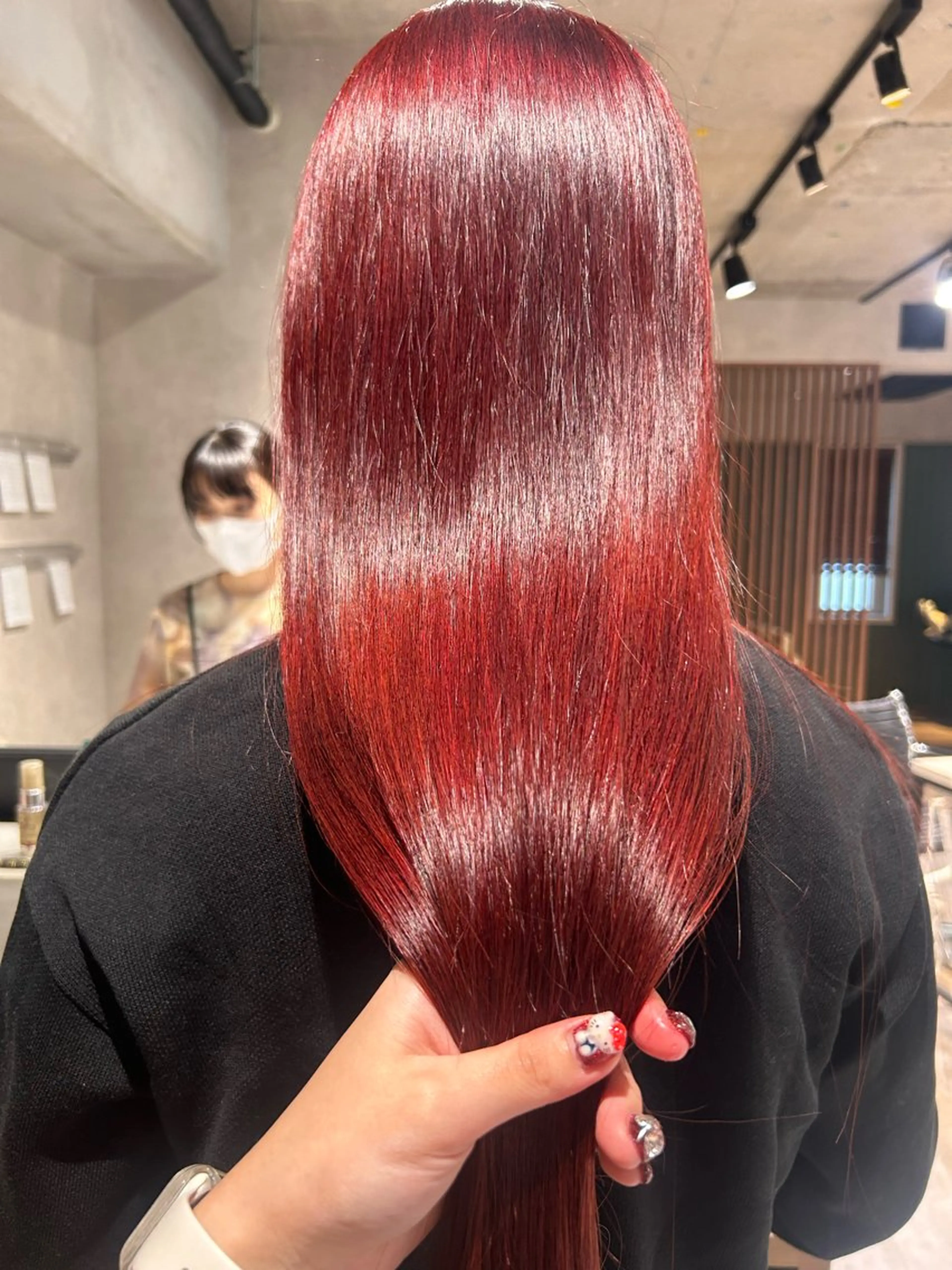 ロング ayano/パーマ/ 暖色カラーのヘアスタイル