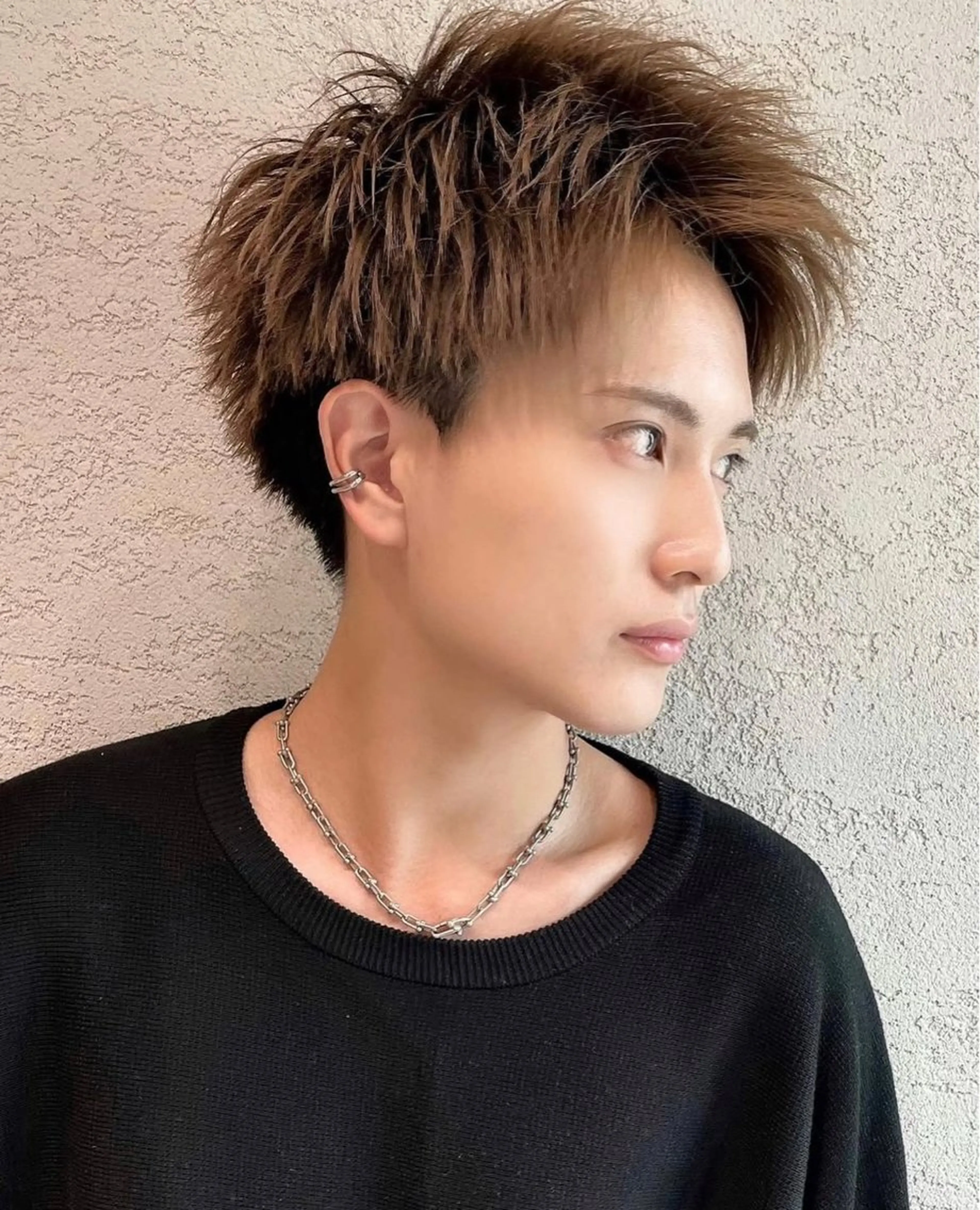 ショート カラー yuto 金山/透明感カラーのヘアスタイル