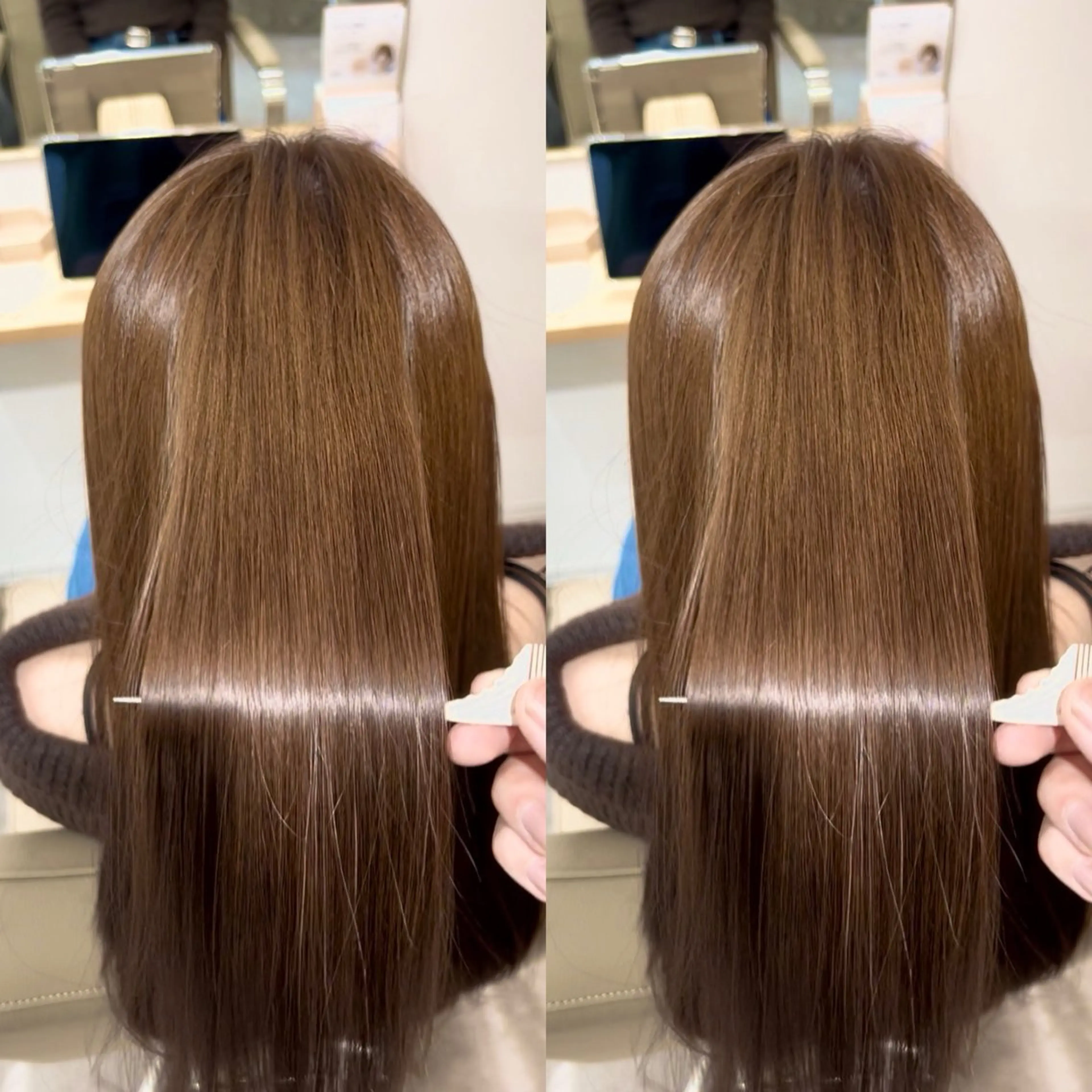 ロング 髪質改善 ロング トリートメント 縮毛矯正 トリートメント 🫧髪質改善 縮毛矯正特化🫧中西のヘアスタイル