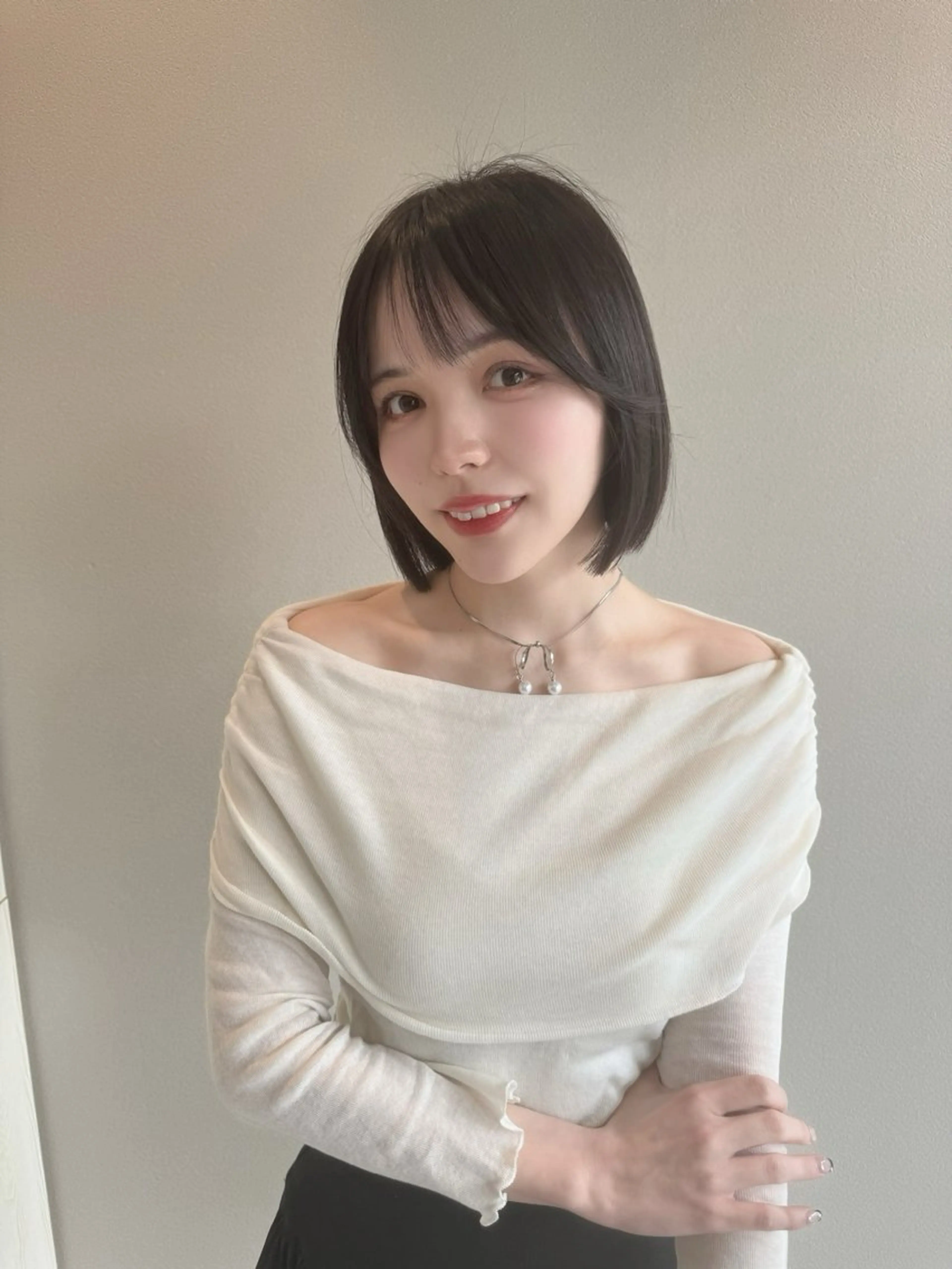 ミディアム カット トリートメント ヘアセット ✂️似合わせの魔術師 石田一樹✂️のヘアスタイル