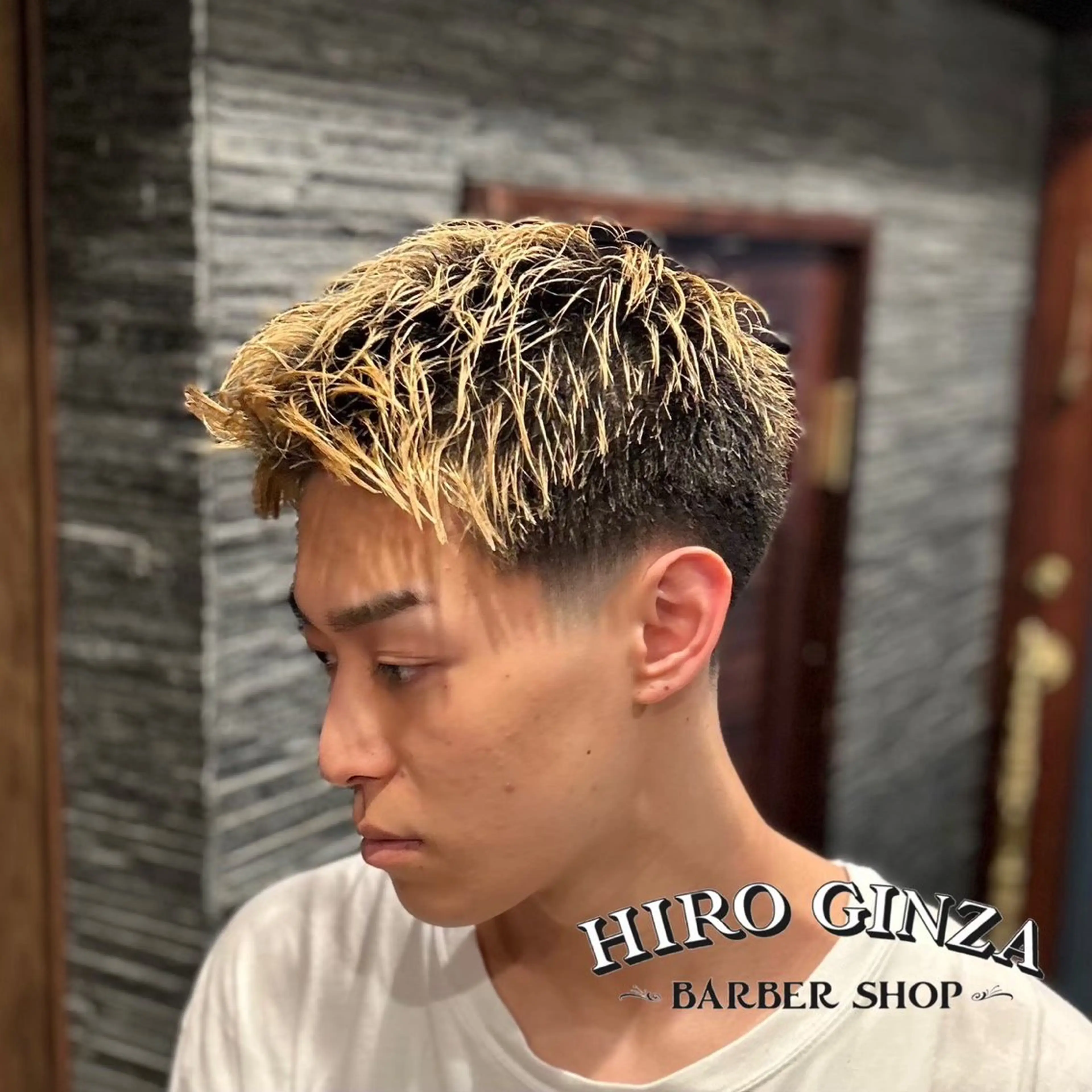 ショート メンズ アップバング フェードカット 工藤 優也のその他イメージ