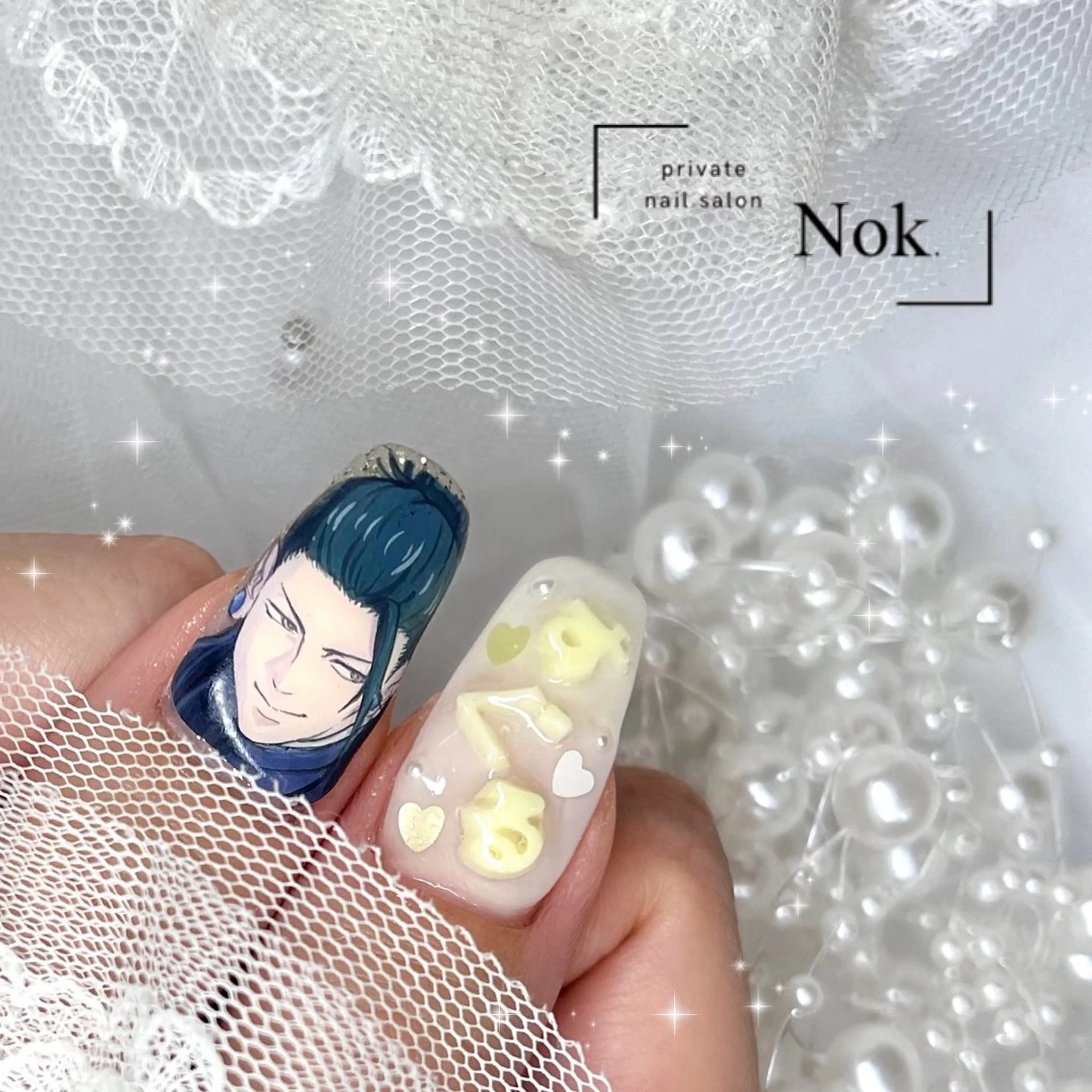 ネイル ハンドネイル 池袋痛ネイル Nok. 渡辺のネイルデザイン