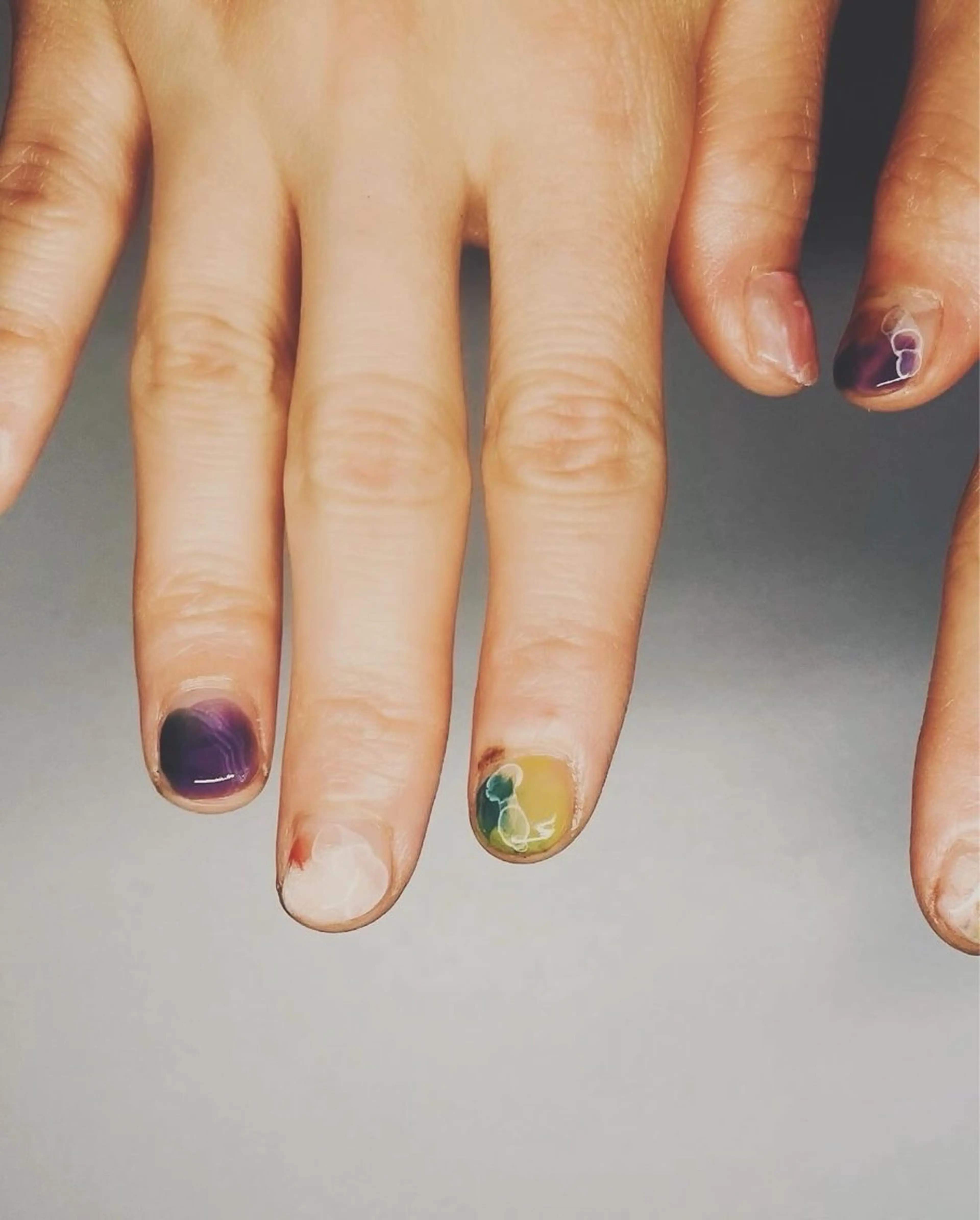 ネイル Nail salon Roovely 代官山店【ネイルサロンルブリー】所属・roovely Rumi／ニュアンスのネイルデザイン