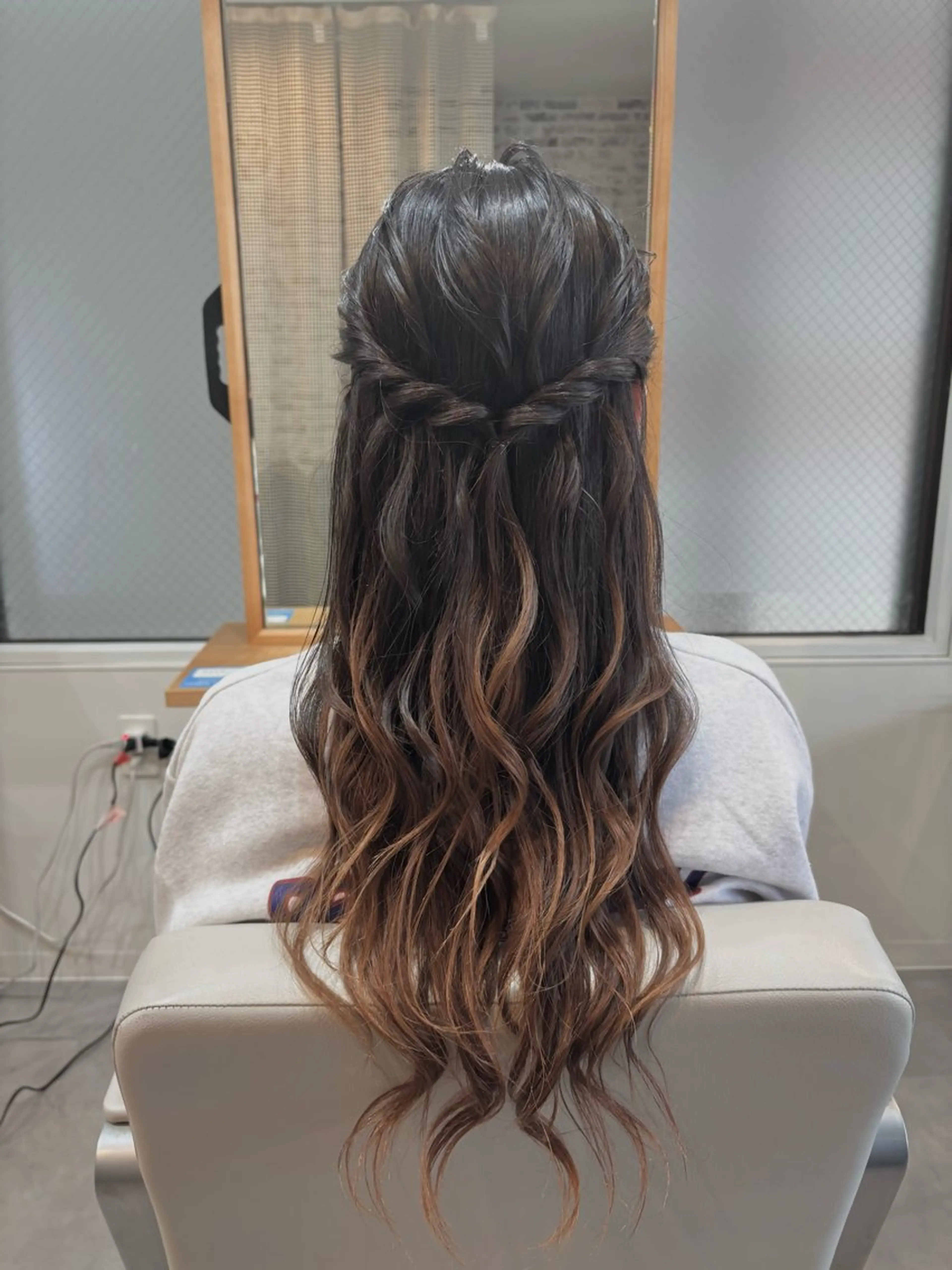 ロング rinrin 天文館のヘアスタイル