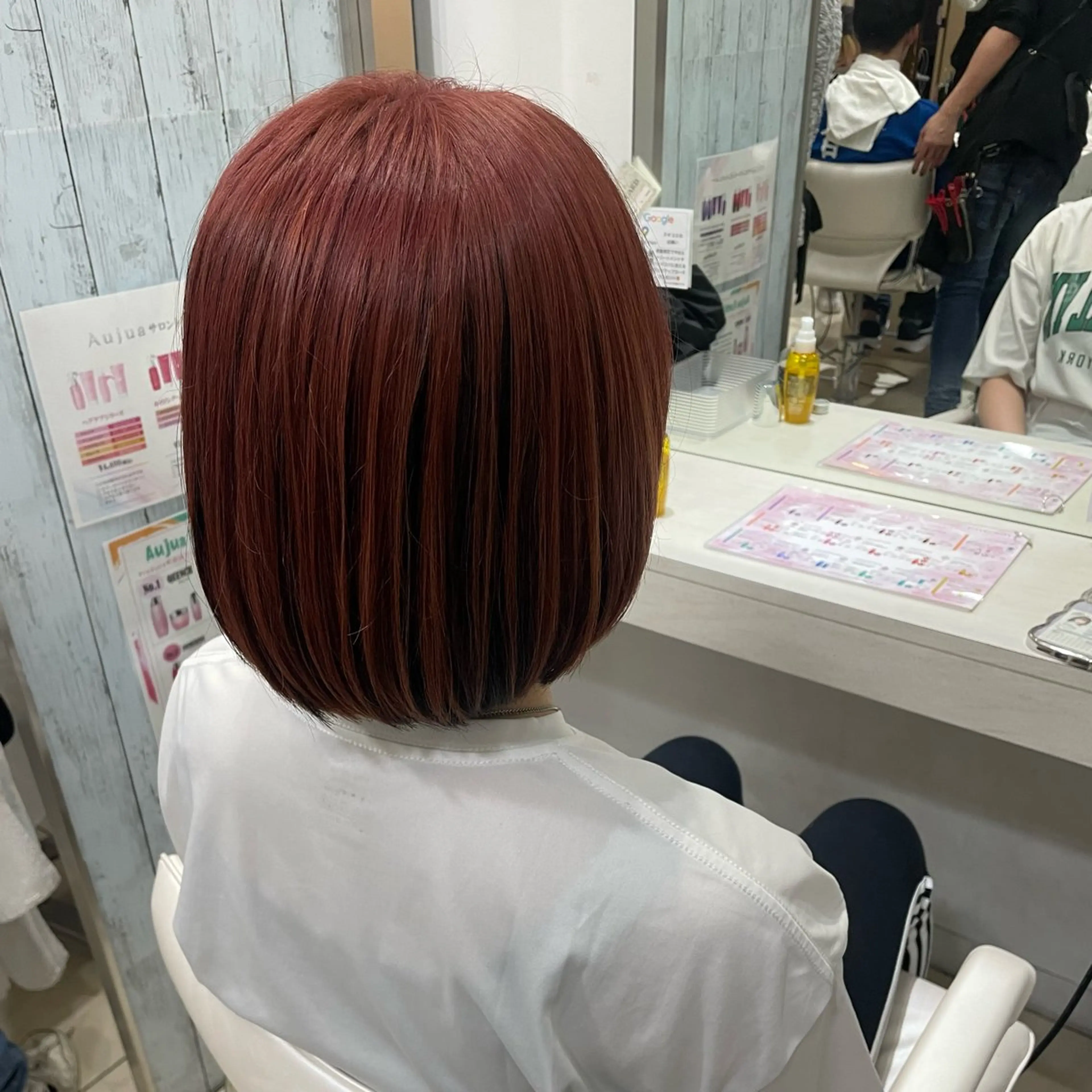 ミディアム カラー 🌸暖色髪質改善 MEI🌸のヘアスタイル