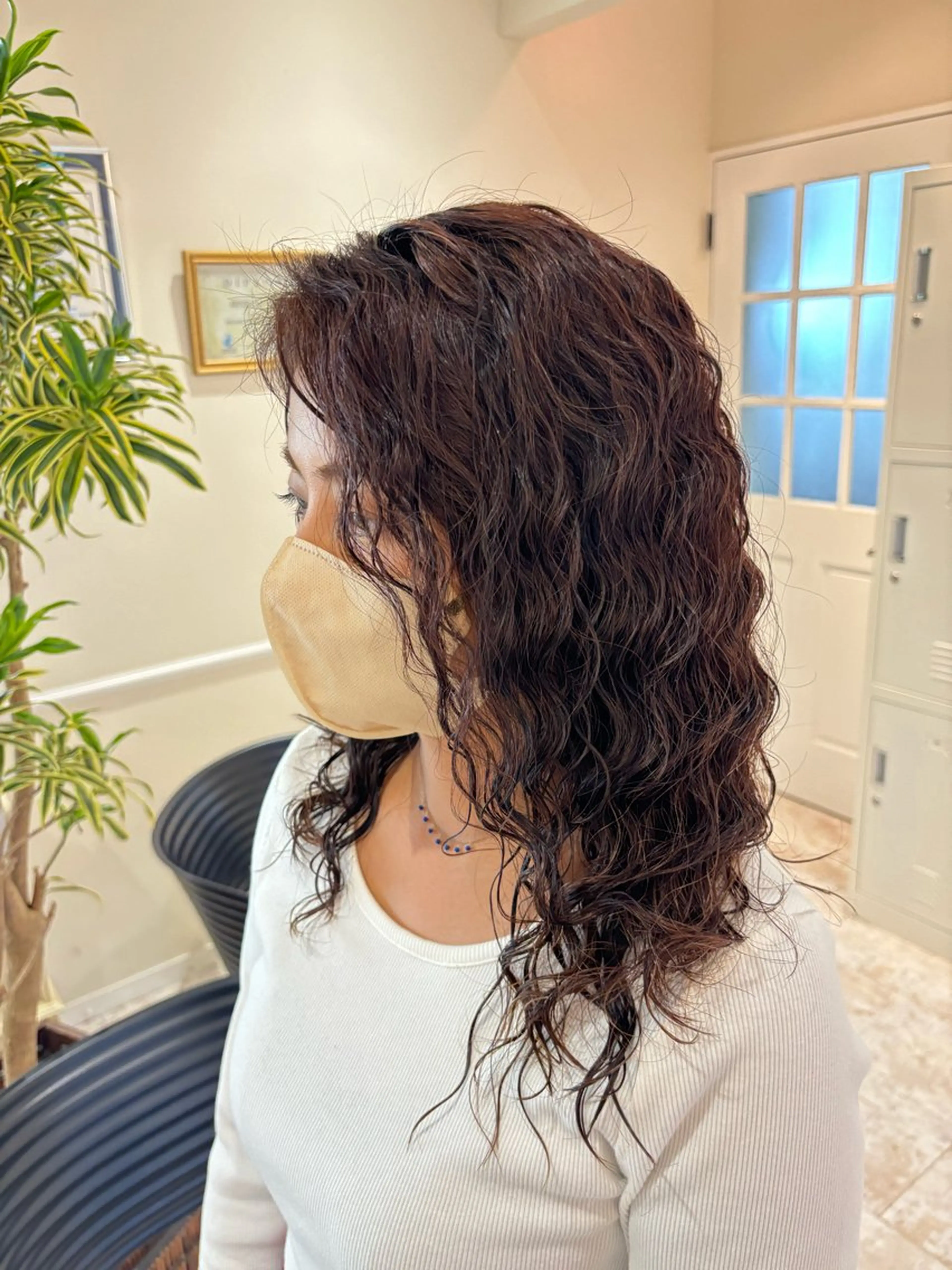 セミロング パーマ セミロングパーマ カット パーマ カーリーパーマ/ パーマ/SAKURAのヘアスタイル