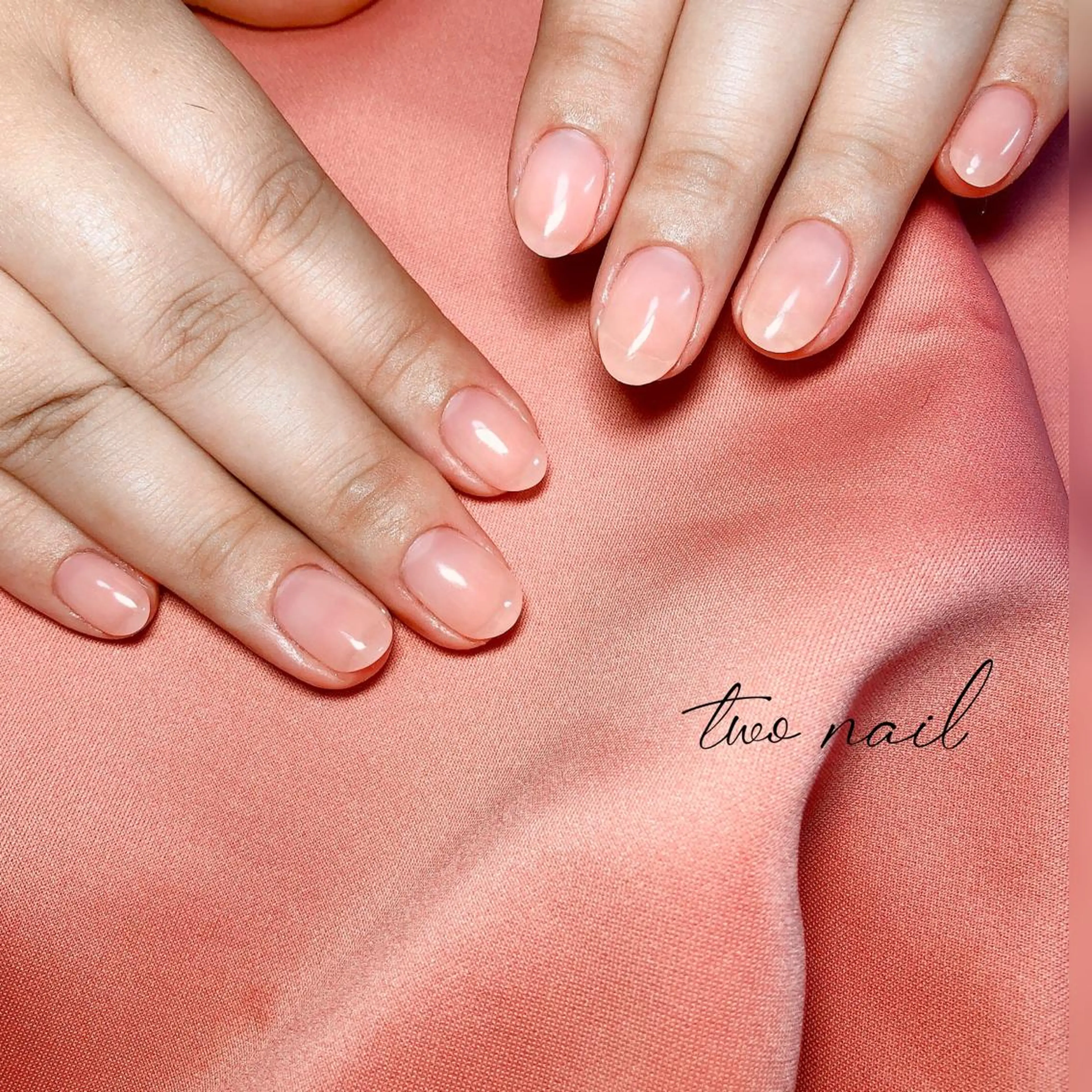 ネイル アートネイル フットネイル ハート ニュアンスネイル ホワイト ハンドネイル two nailのネイルデザイン