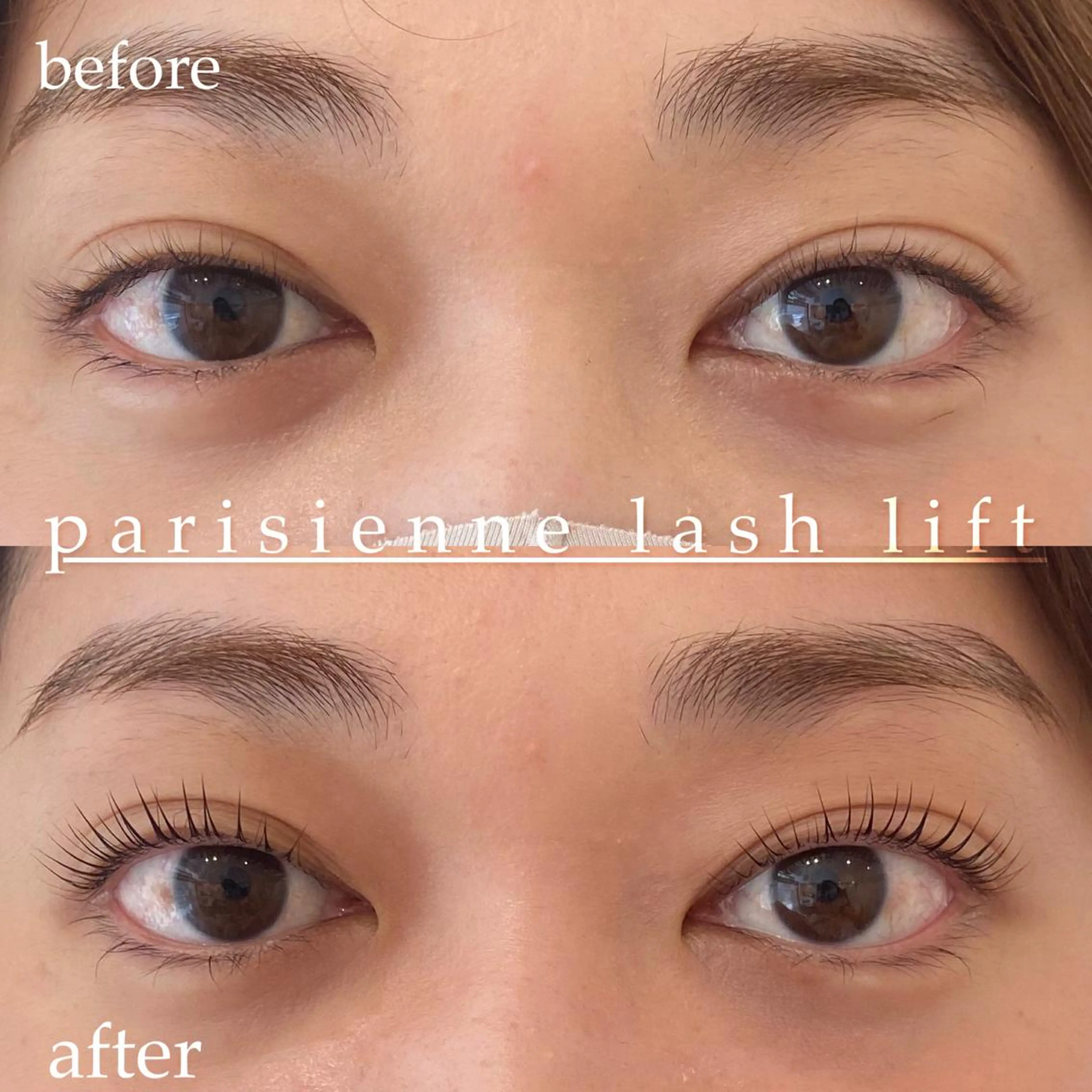 マツエク・マツパ パリジェンヌラッシュリフト 束感パリジェンヌ上下 恵比寿ayakaのマツエク・マツパデザイン