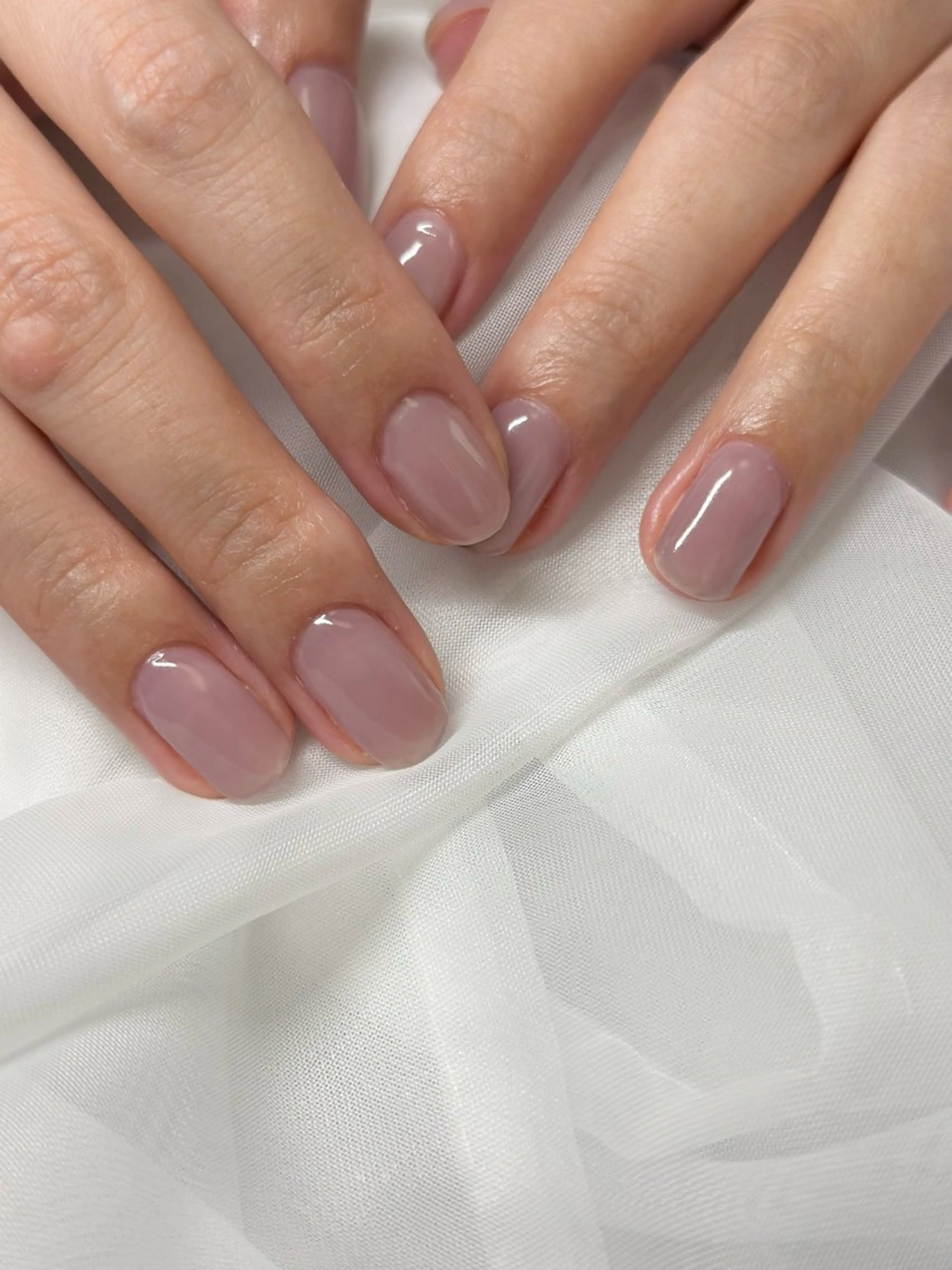 ネイル ワンカラーネイル bibiwoo Ayakoのネイルデザイン