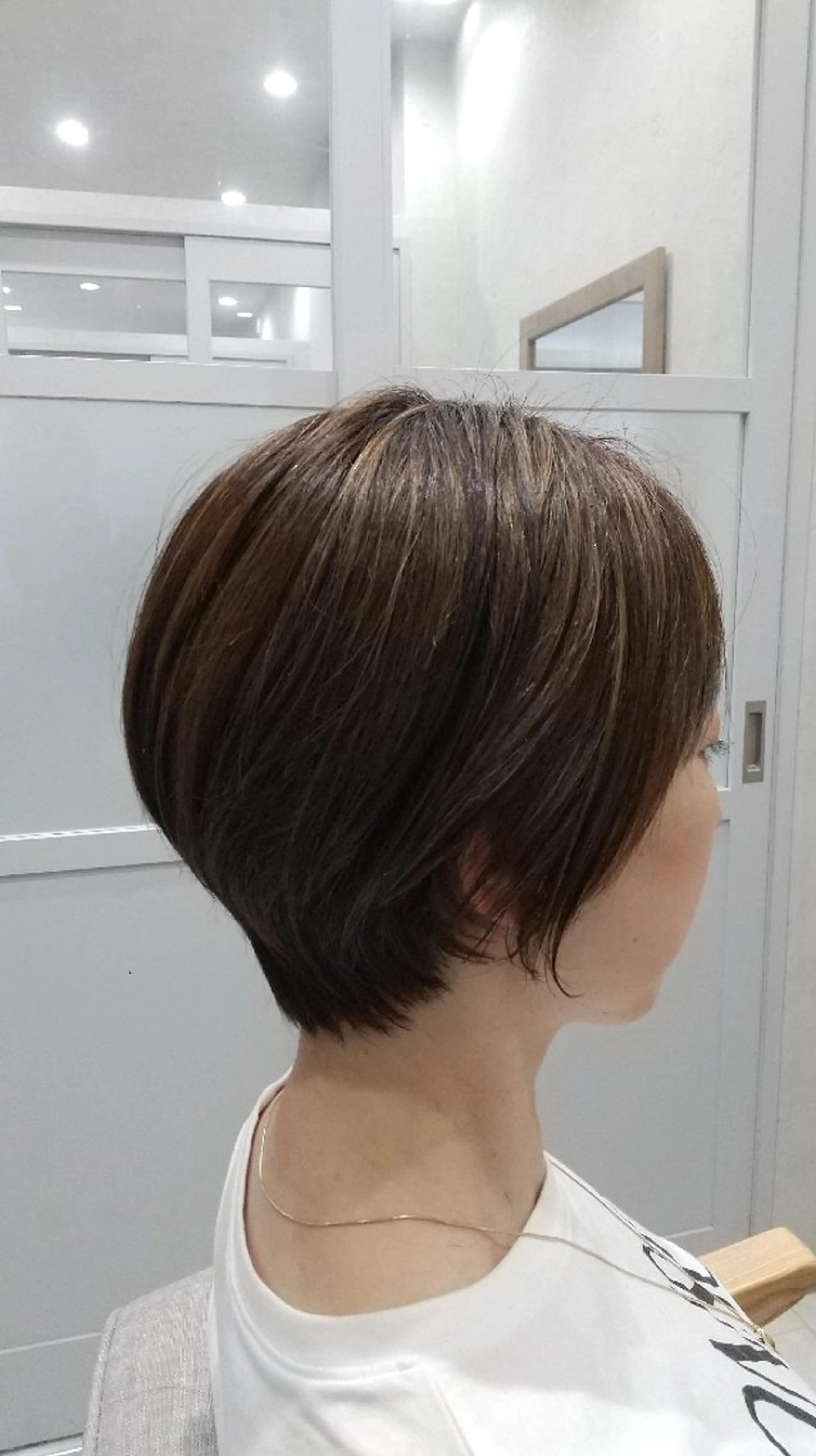 ショート カラー 髪質改善 salon セキグチのヘアスタイル