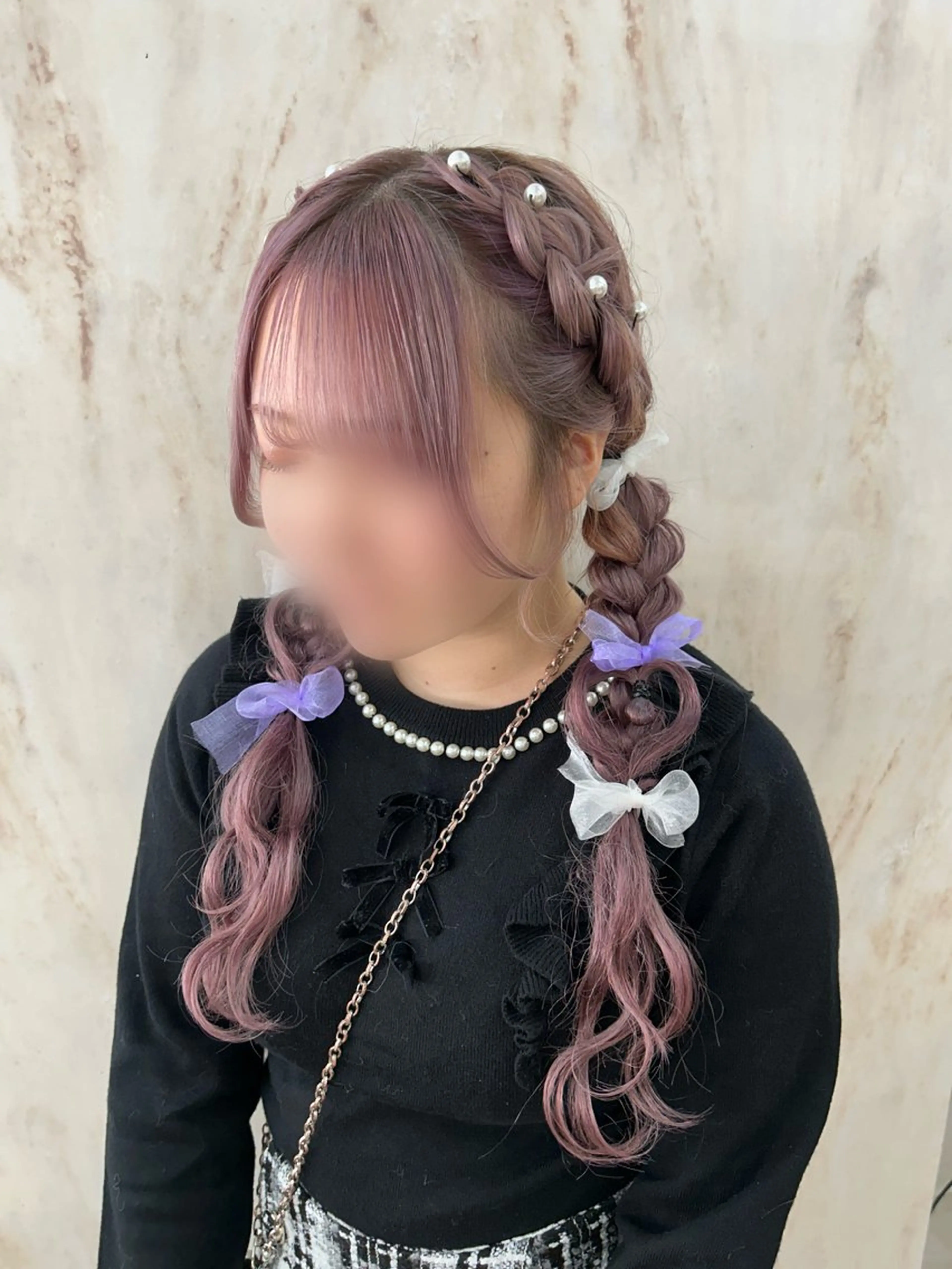 ロング elubylovis nanaseのヘアスタイル