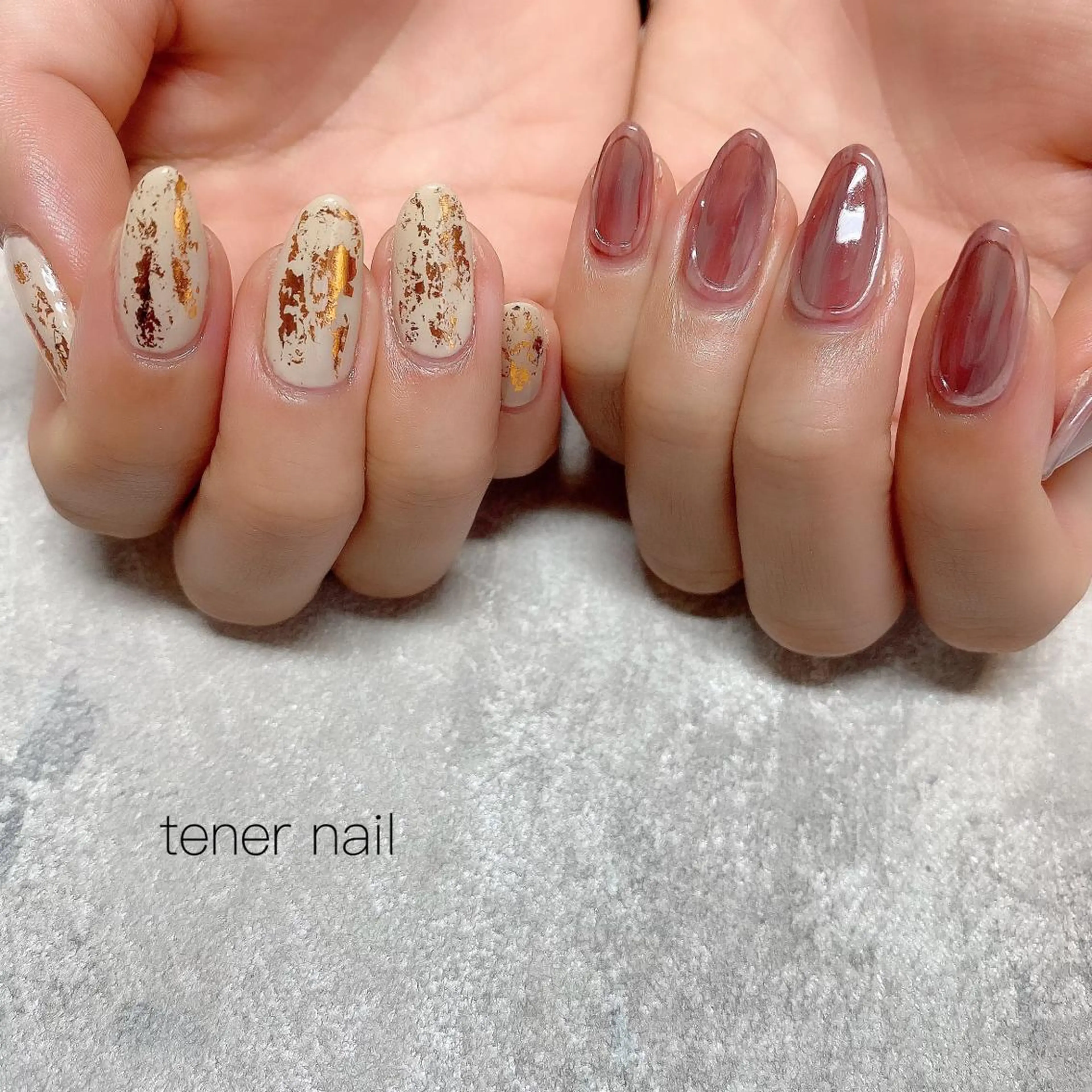 ネイル アートネイル ぷっくりネイル テネルネイル tener nailのネイルデザイン