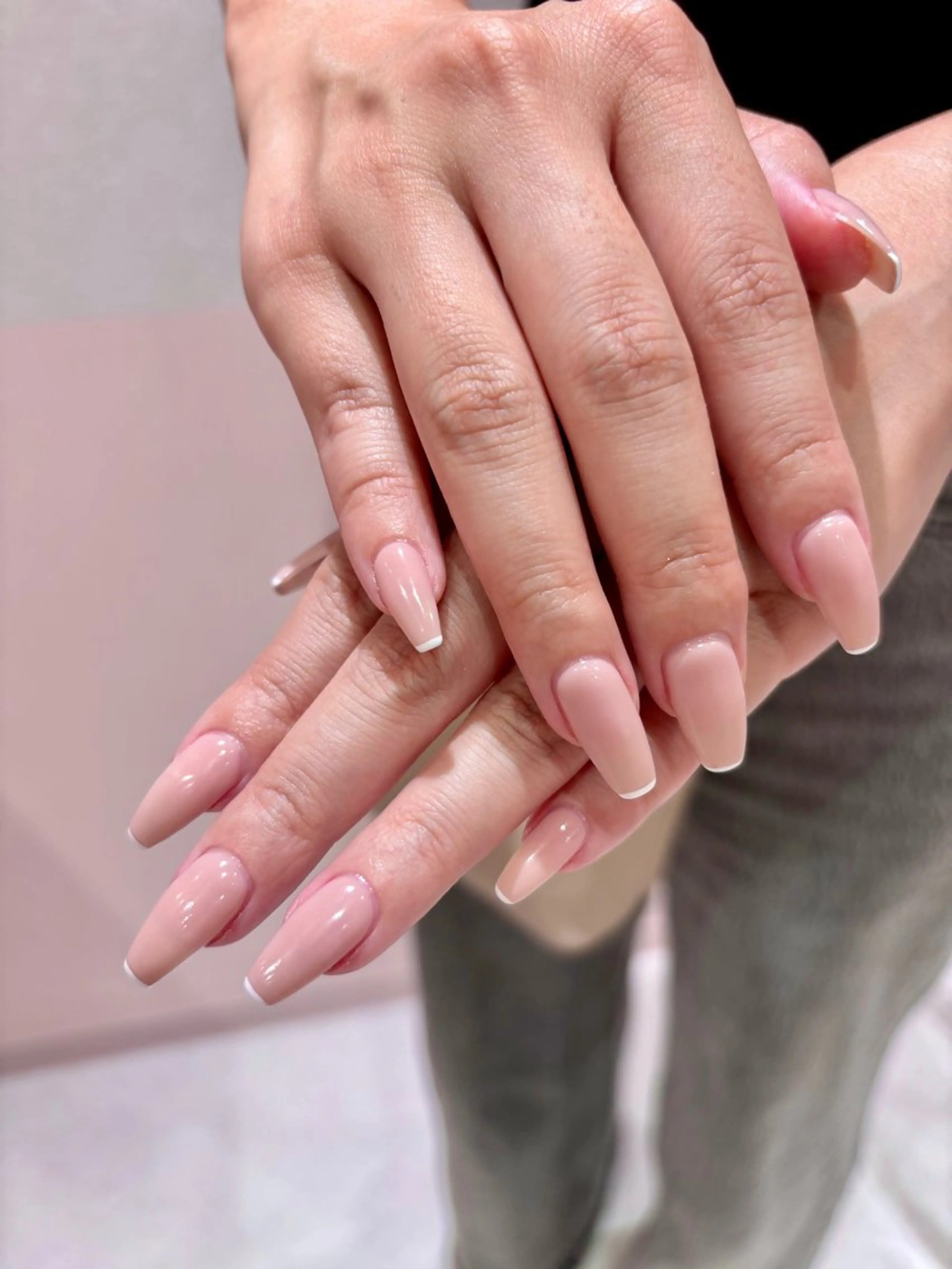 ネイル フレンチネイル LUCY心斎橋/ 💍Saki💍のネイルデザイン