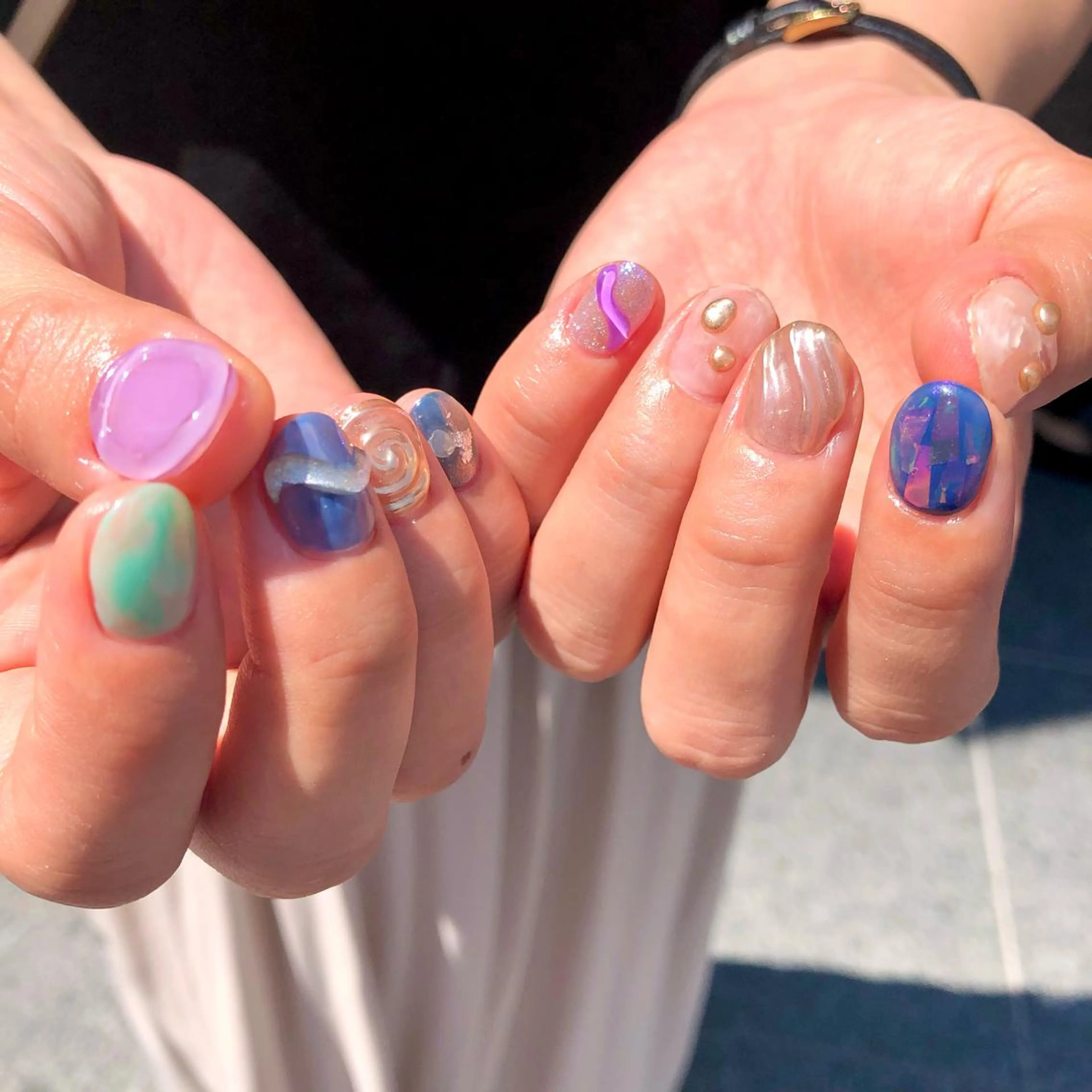 ネイル ハンドネイル 🧁🥕 asukaのネイルデザイン