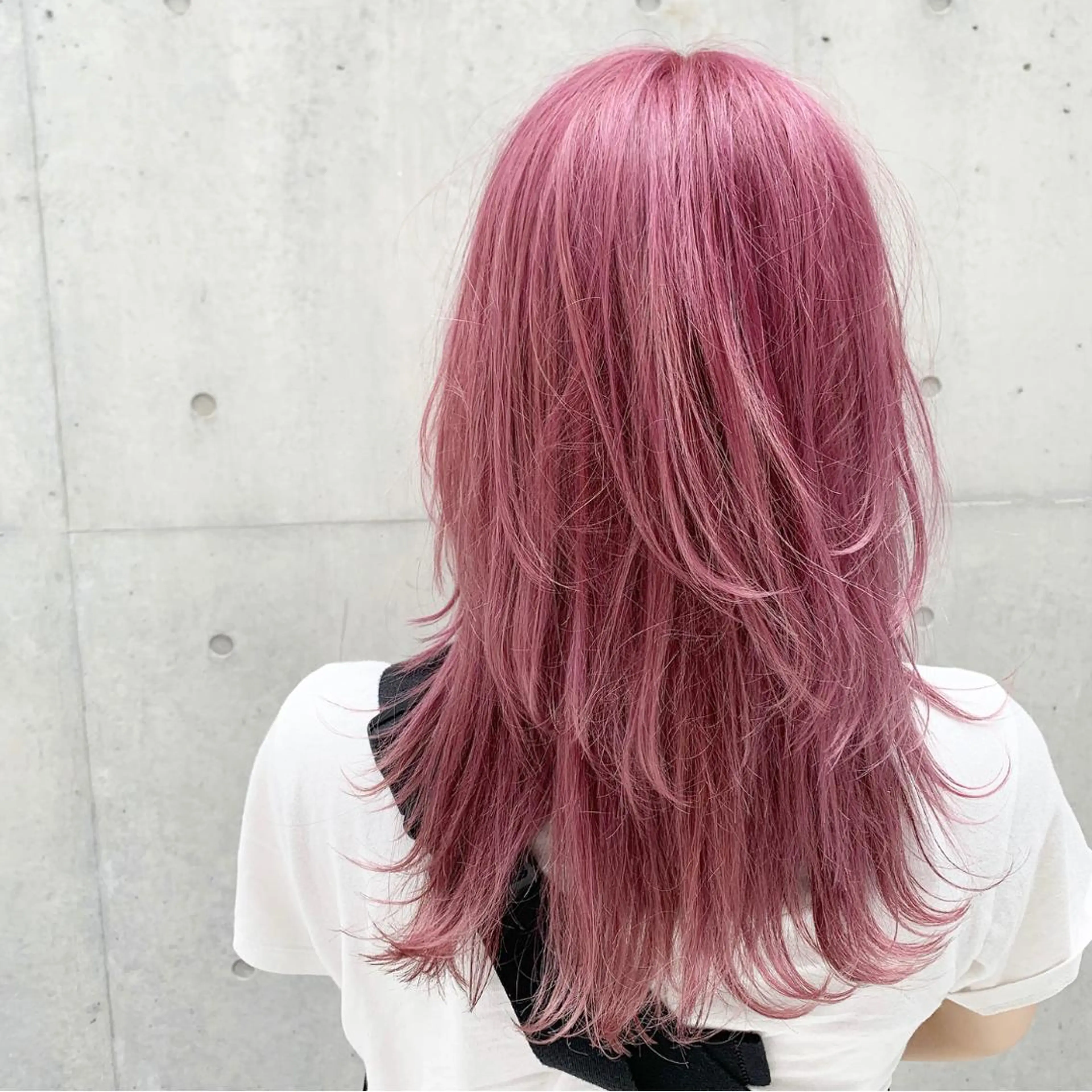 ロング カラー ハイトーン/美髪矯正 🍃大江拓実のヘアスタイル