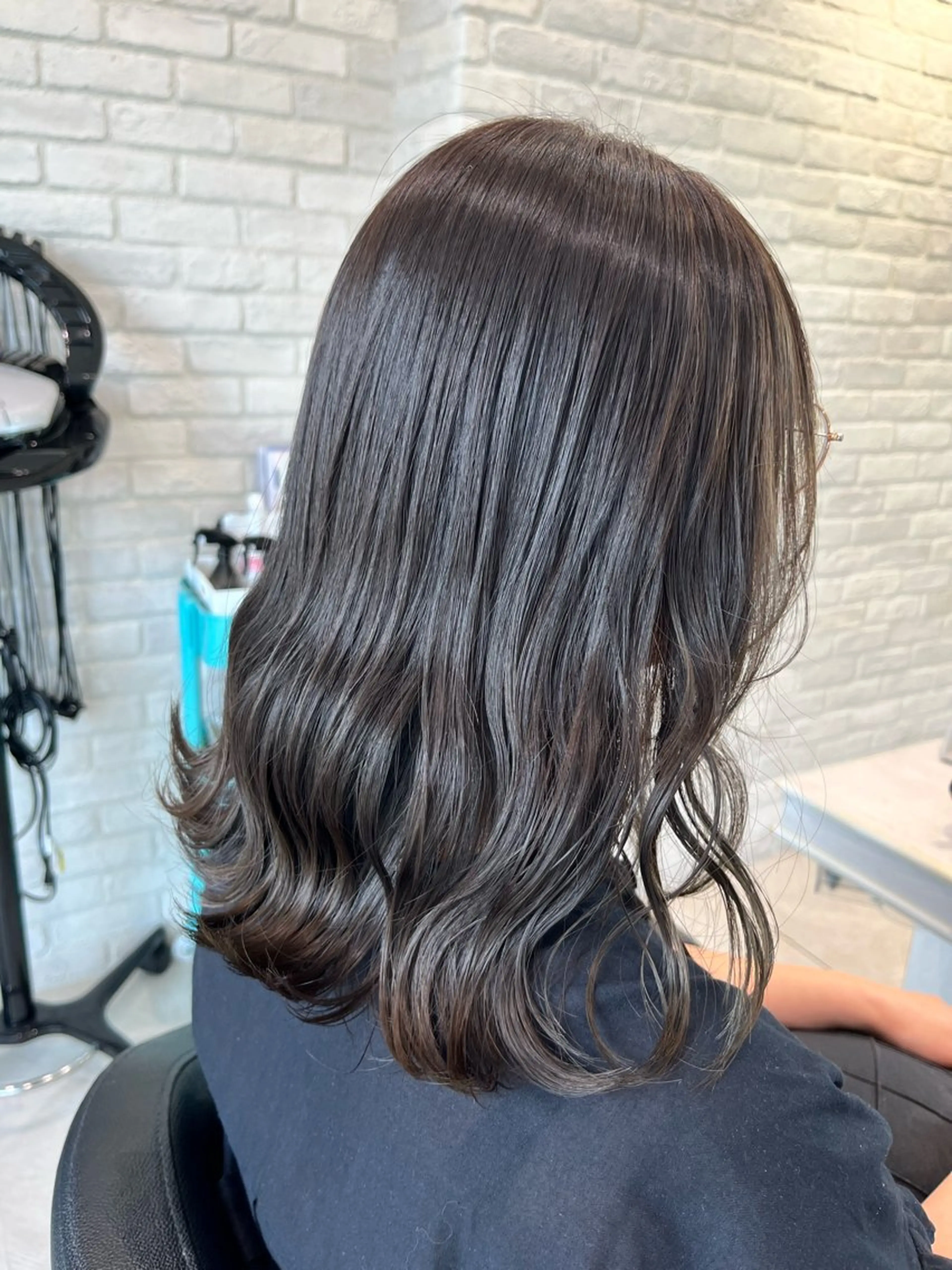 ミディアム カラー ヘアカラー トリートメント 上尾/ママ美容師🫧 𝐌𝐞𝐢のヘアスタイル