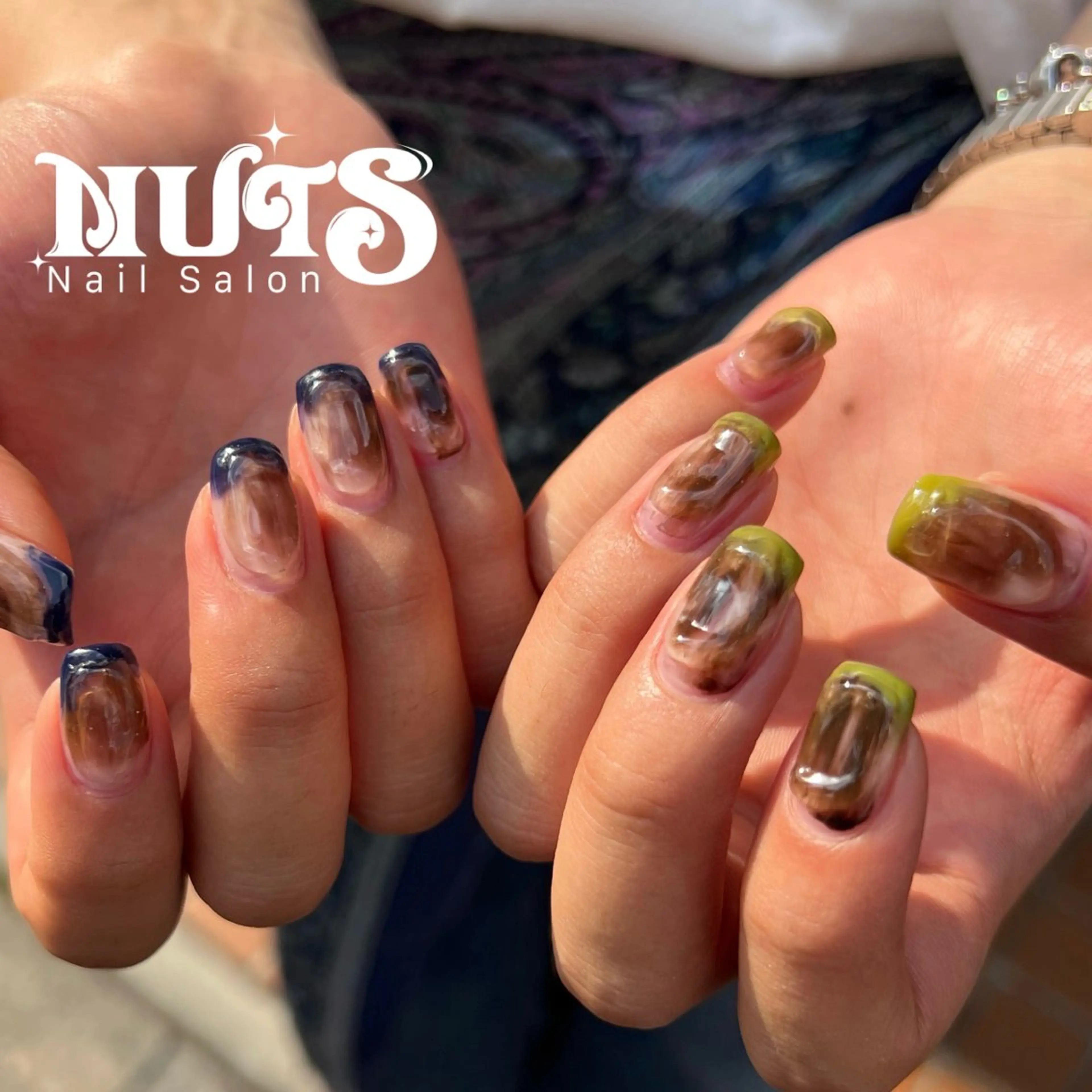 ネイル ジェルネイル ニュアンスネイル パラジェル ハンドネイル 【池袋】nuts nail　なつみのネイルデザイン