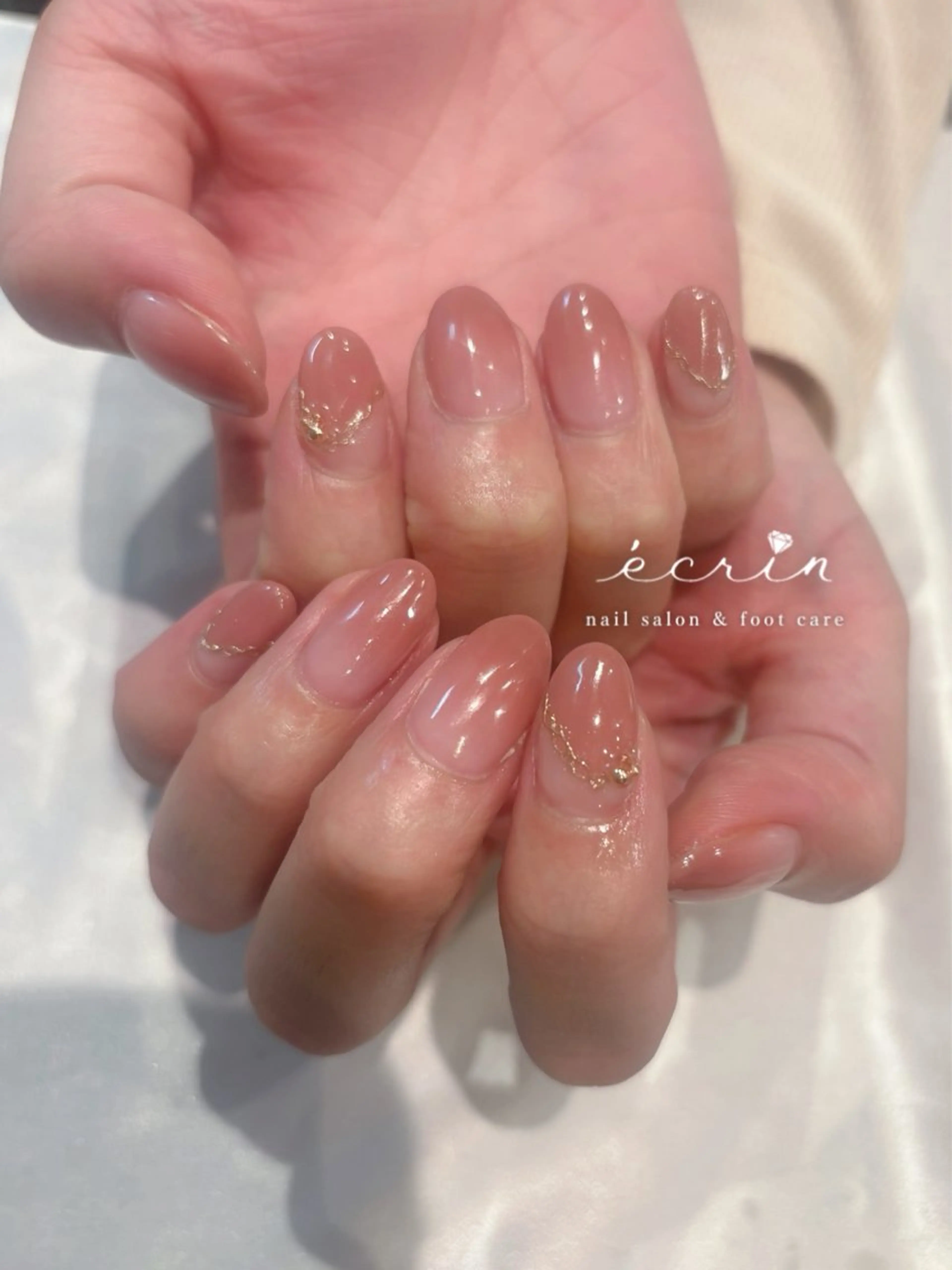 ネイル ハンドネイル ecrin エクラン Haruka🌼のネイルデザイン