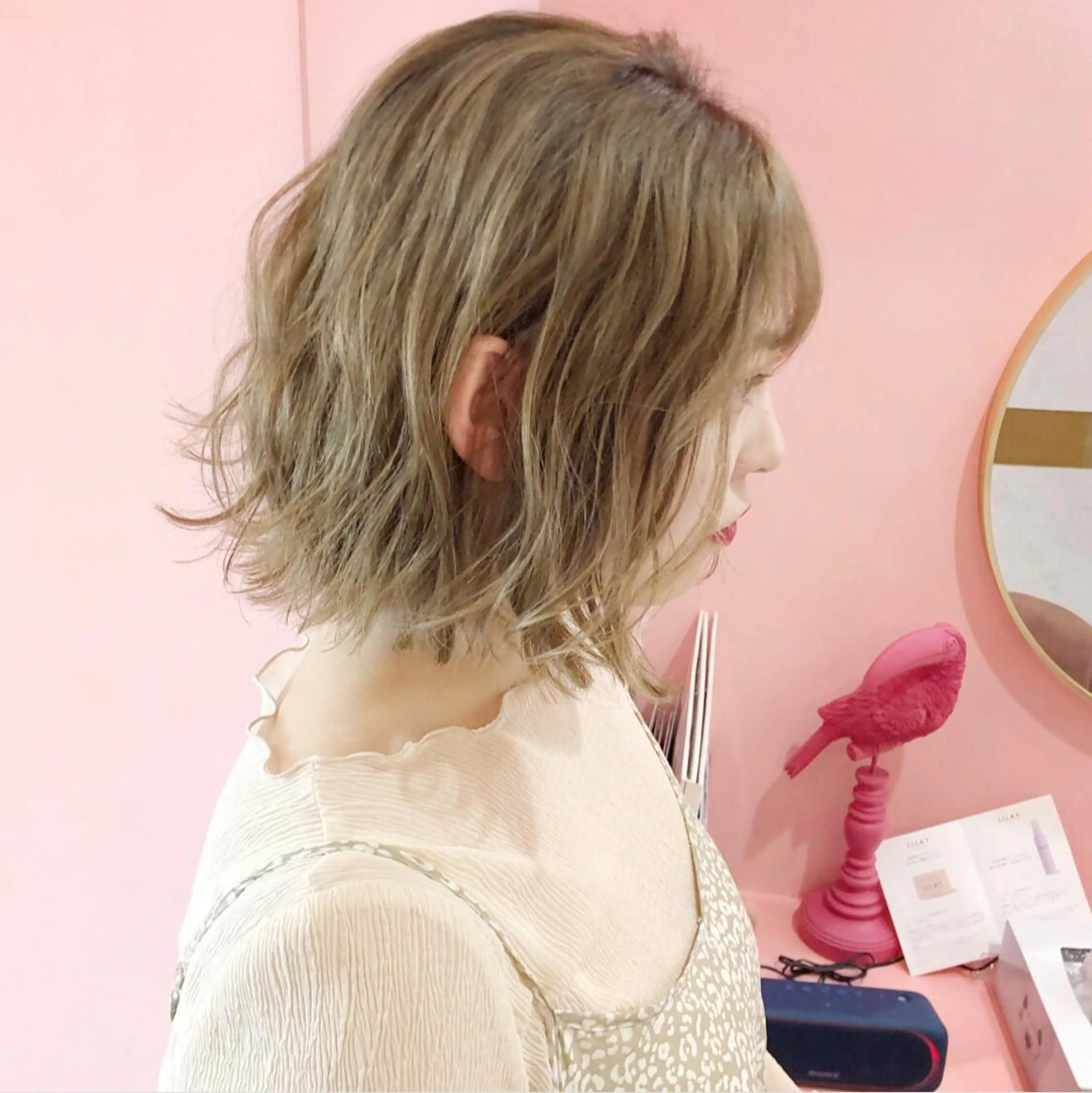 ショート カラー プル艶職人/ にしものヘアスタイル