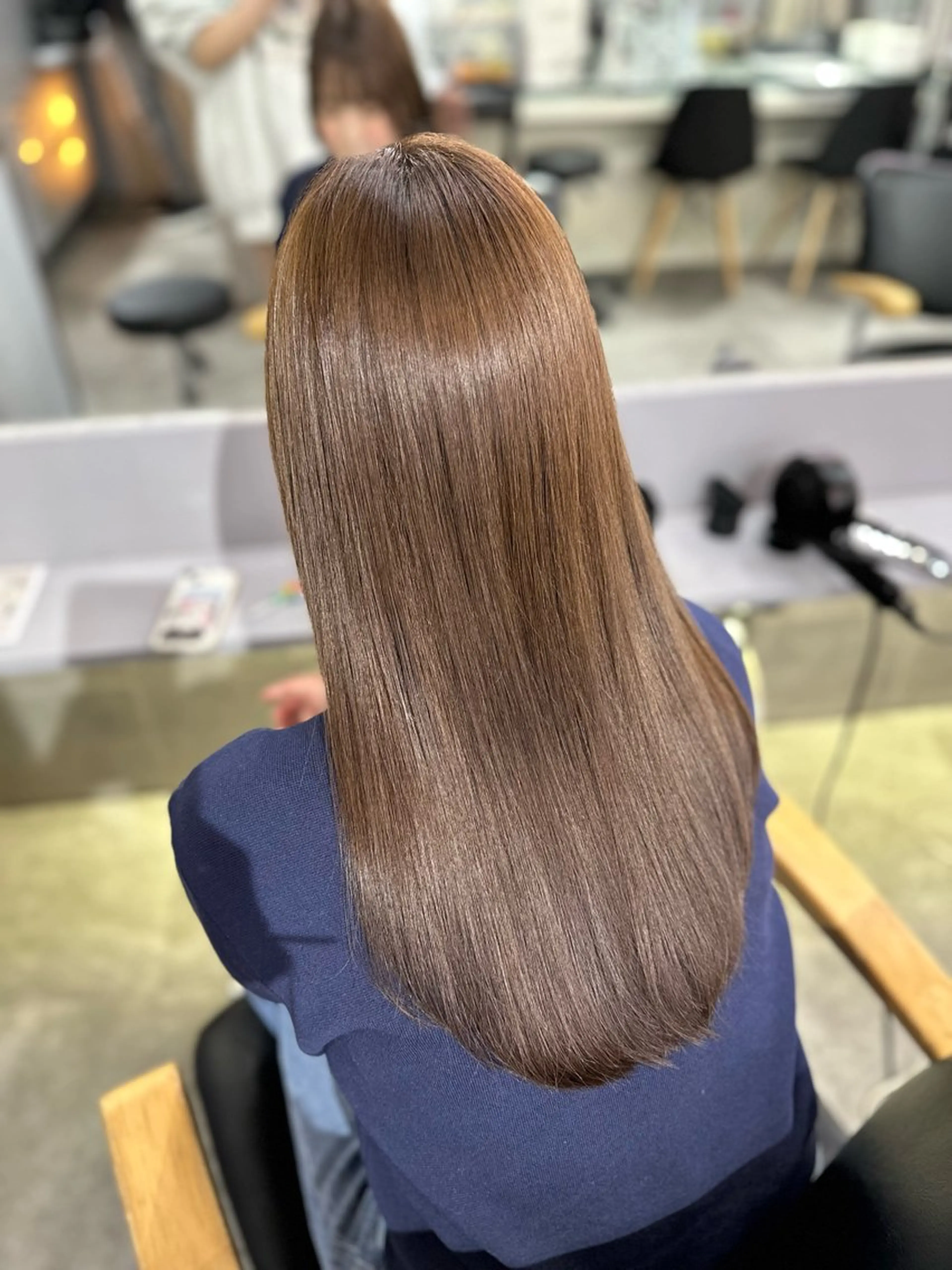 【来店3回まで🆗】クイック髪質改善カラー+カット+内部補修3stepトリートメントの写真