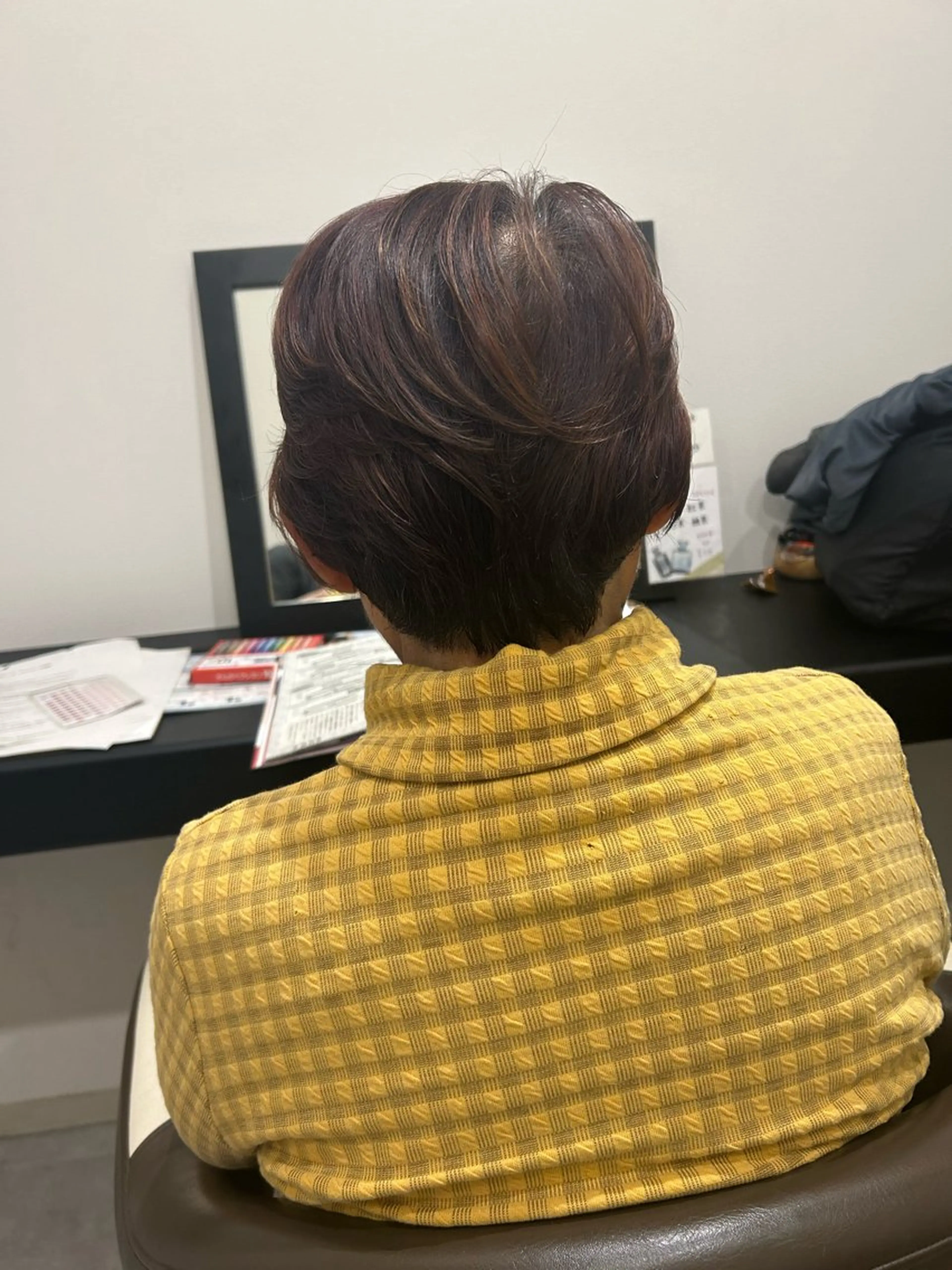 ショート 山越 美裕樹のヘアスタイル