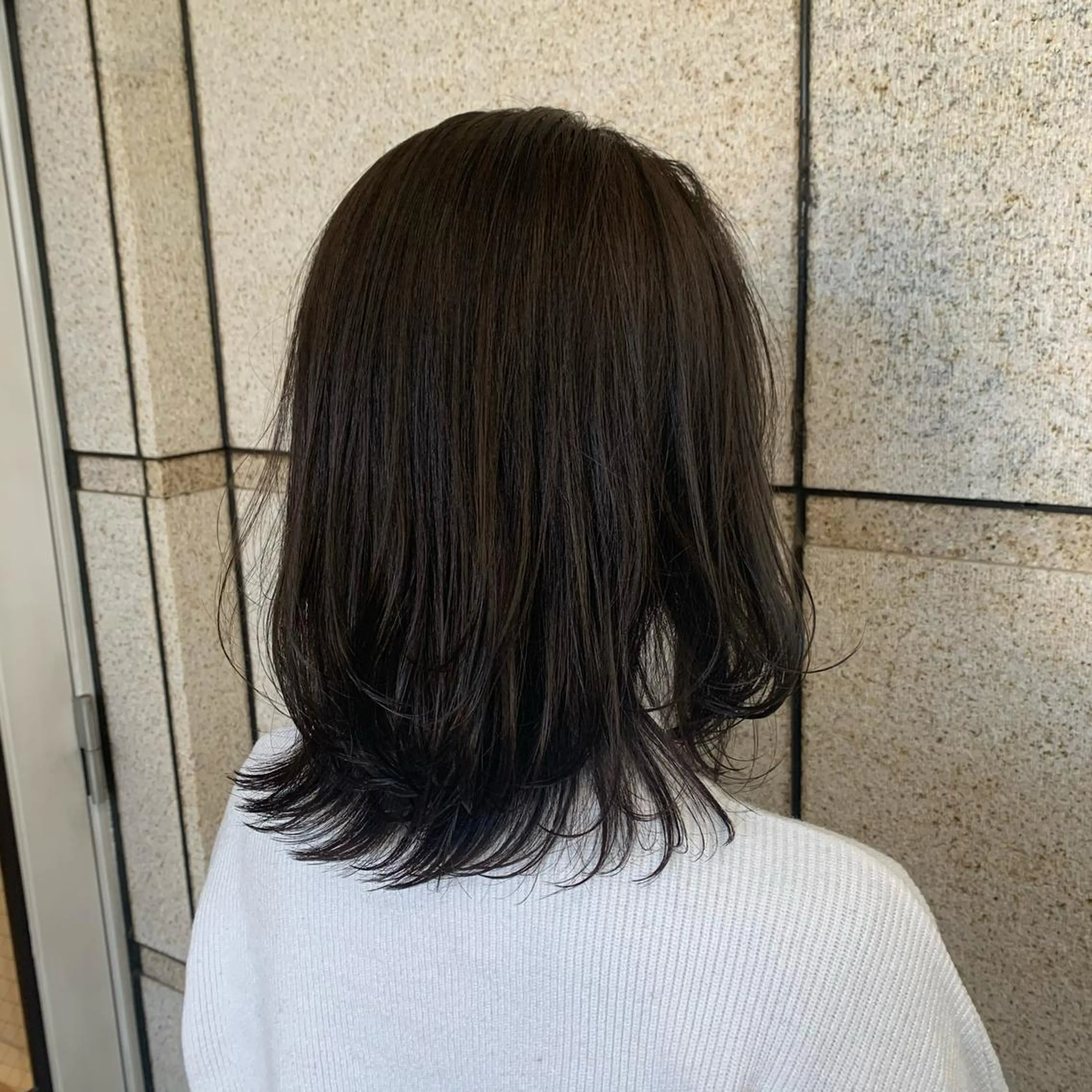 ミディアム カラー まろやかカラー🤎 みなとまほのヘアスタイル