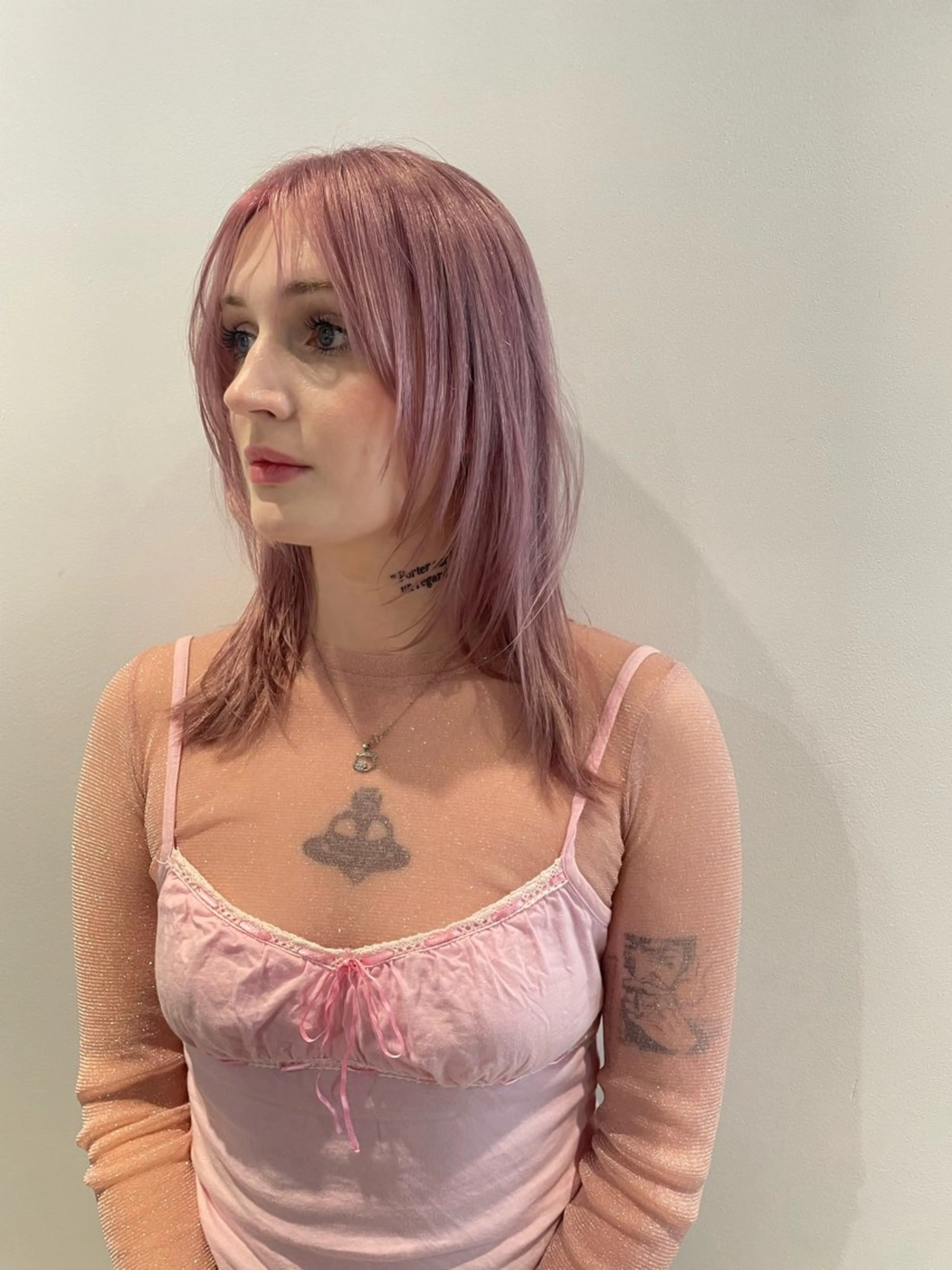 カラー 🟧mana /渋谷/mile🟧のヘアスタイル