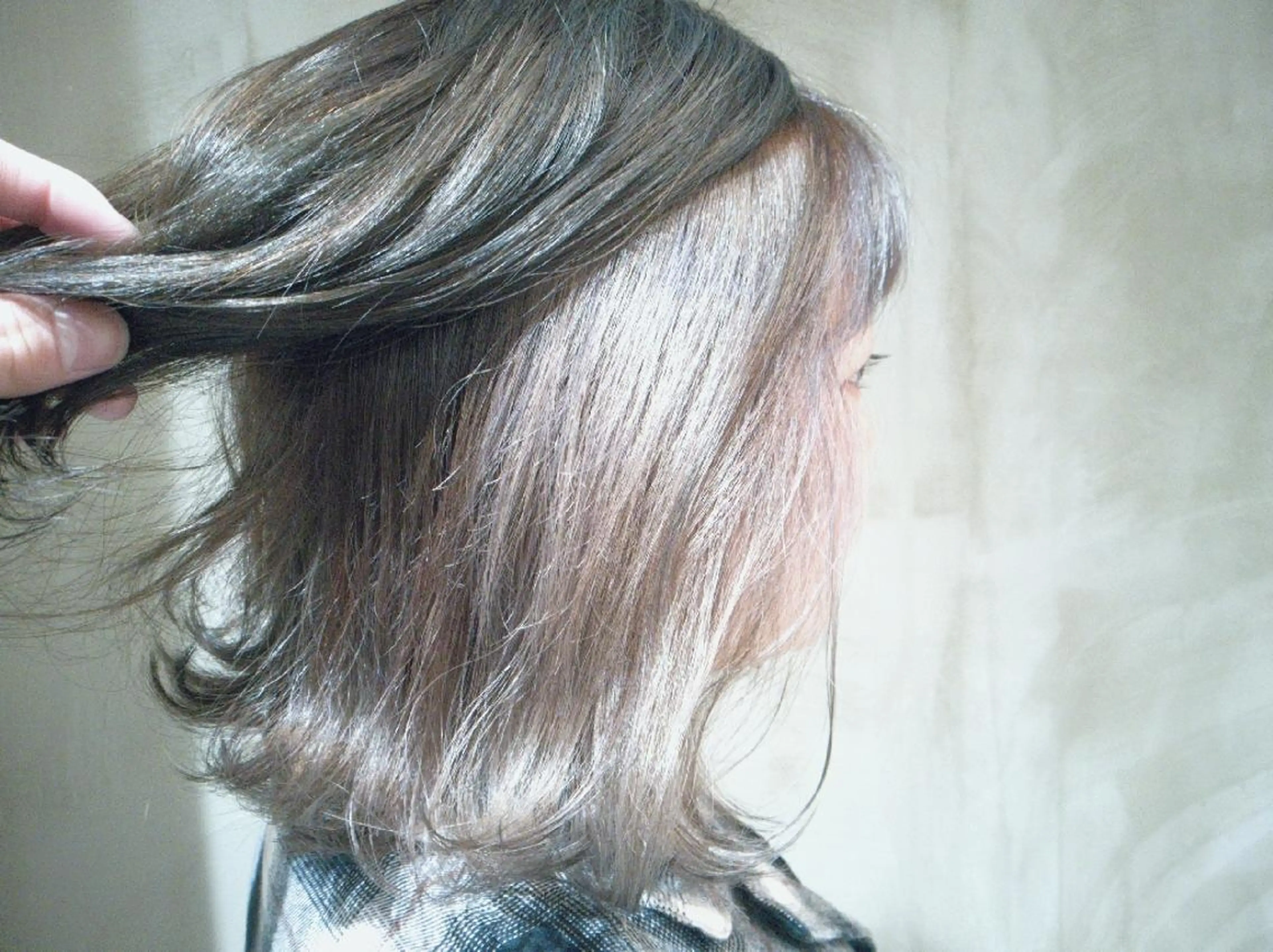 ミディアム カラー ill副店長 立和田純也のヘアスタイル