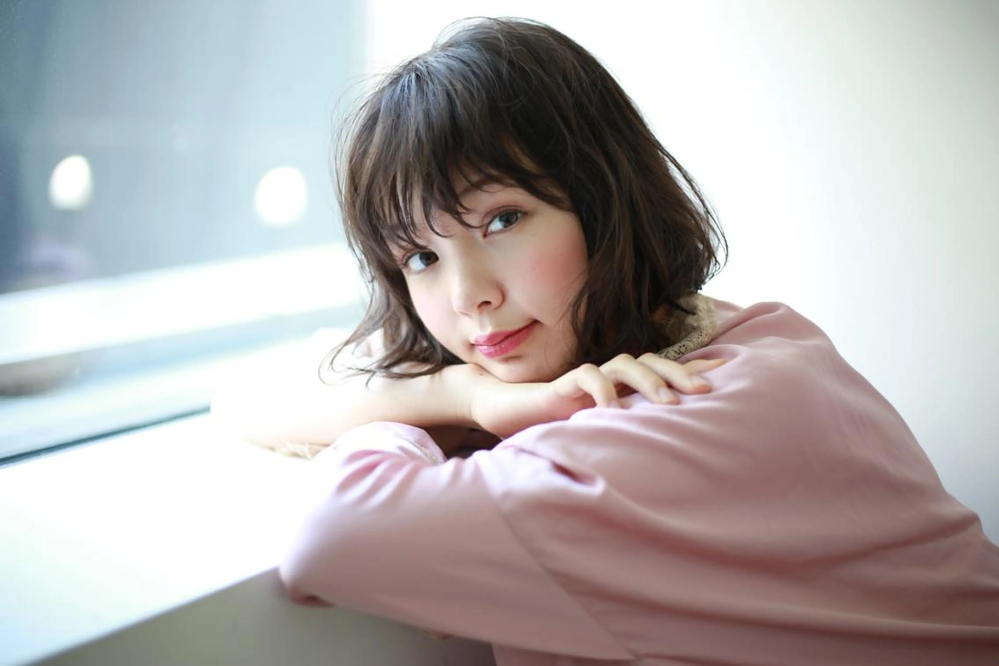 ショート カラー ボブ アンブレラカラー💫 フェイスフレーミングのヘアスタイル