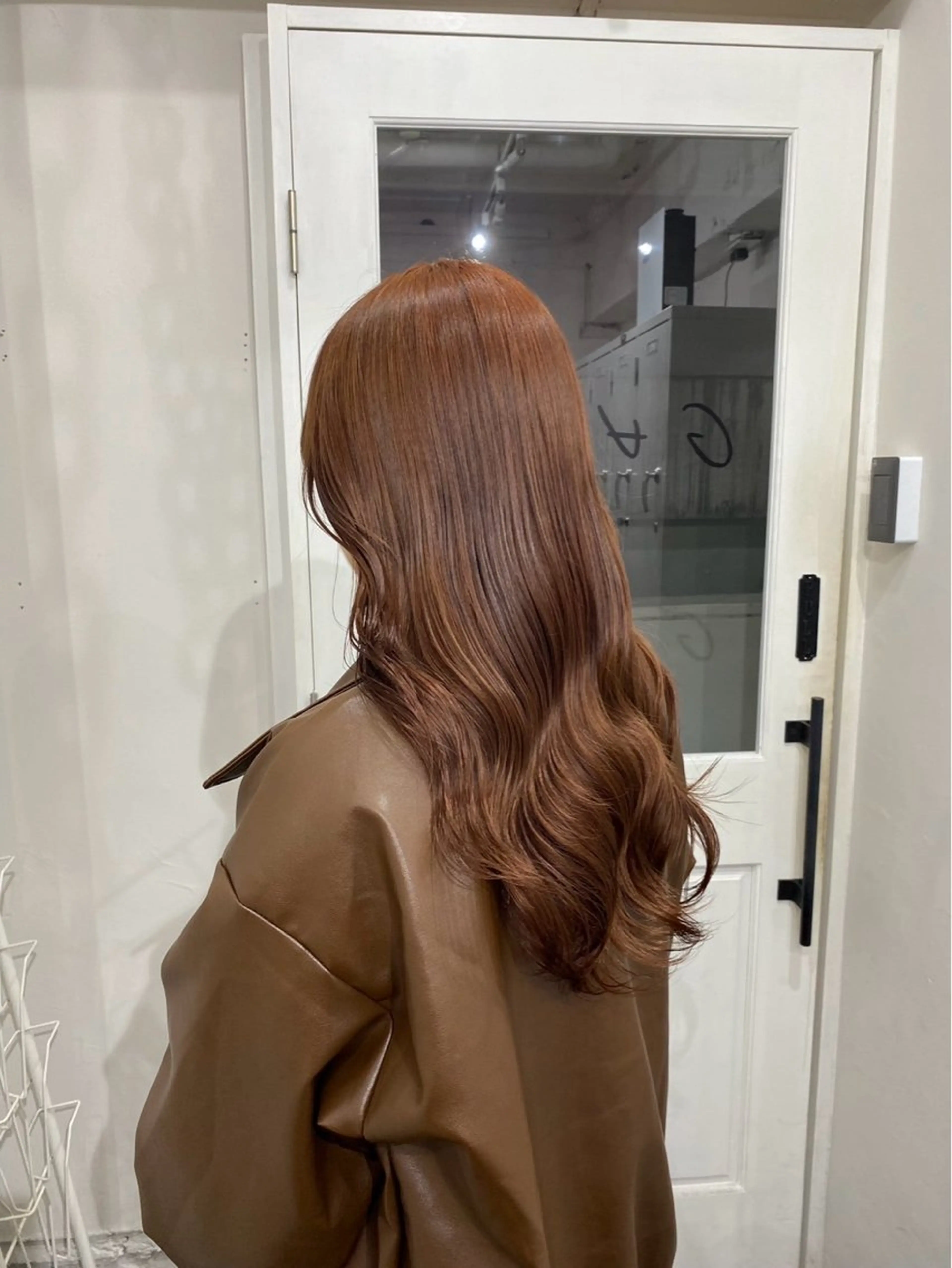 ロング カラー 抜け感/ワンカラー/ 明大前/桑田のヘアスタイル