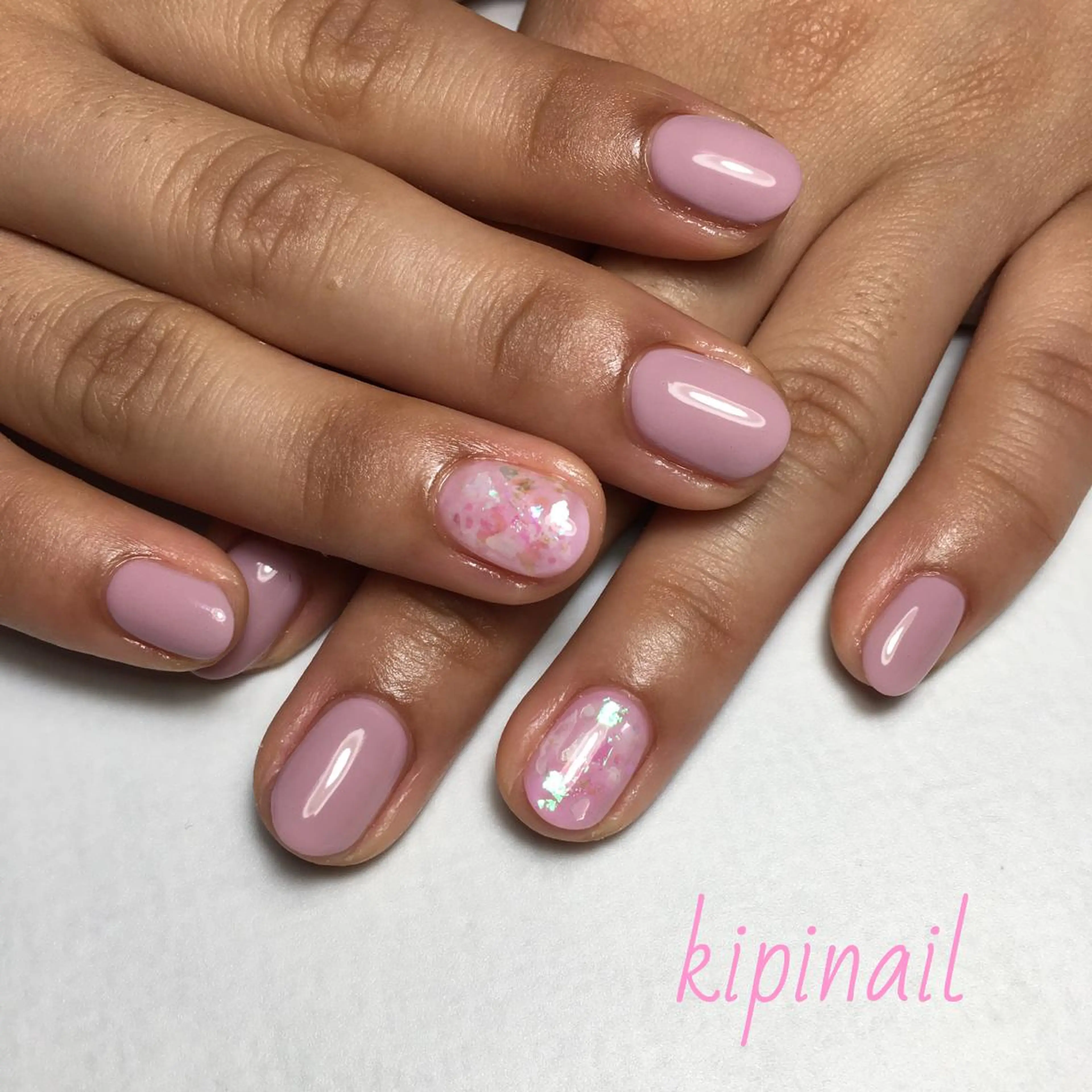 ネイル 大理石ネイル(マーブル) ニュアンスネイル ハンドネイル kipinail 川﨑えりかのネイルデザイン