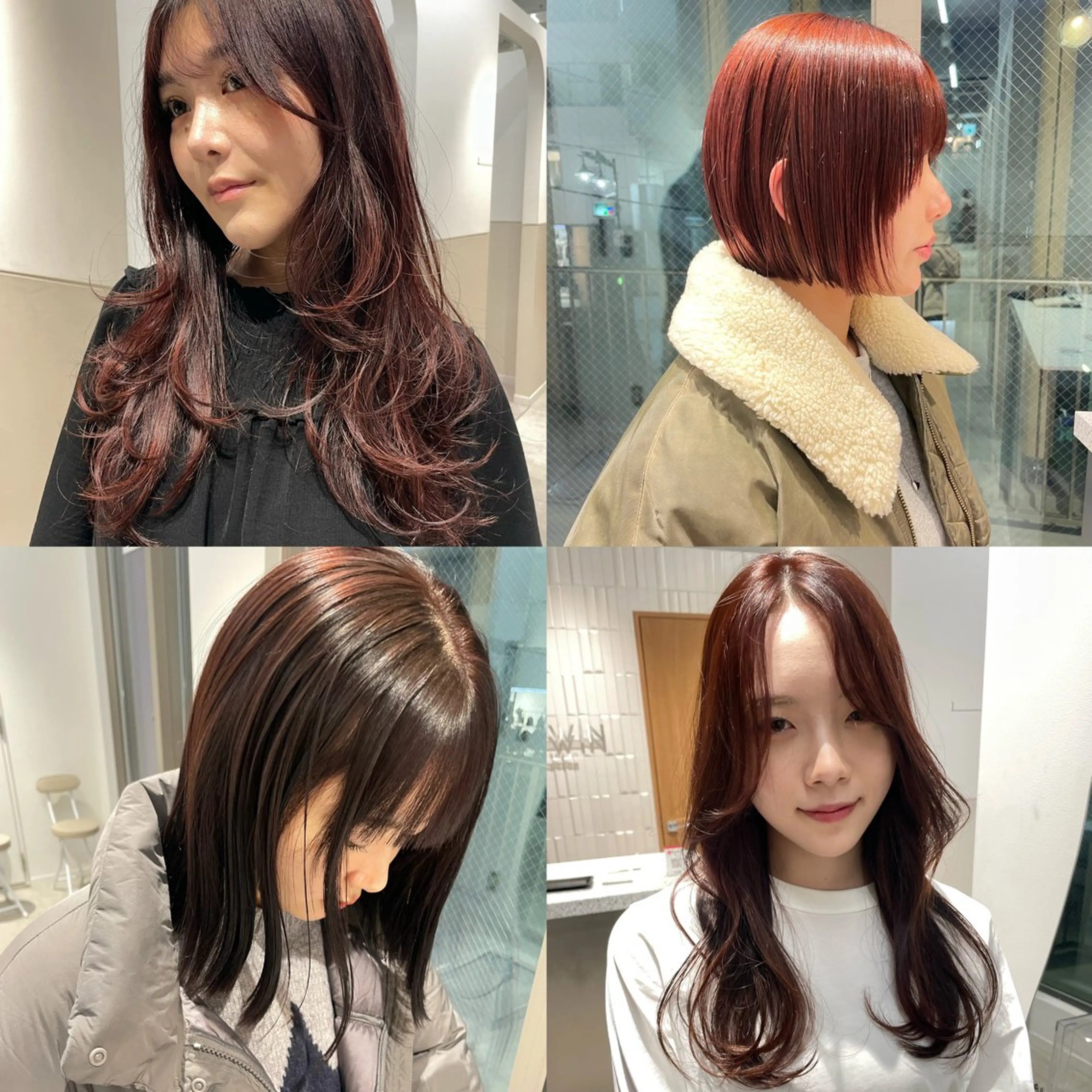 カラー 抜け感ボブ×パーマ ｜kazaneのヘアスタイル