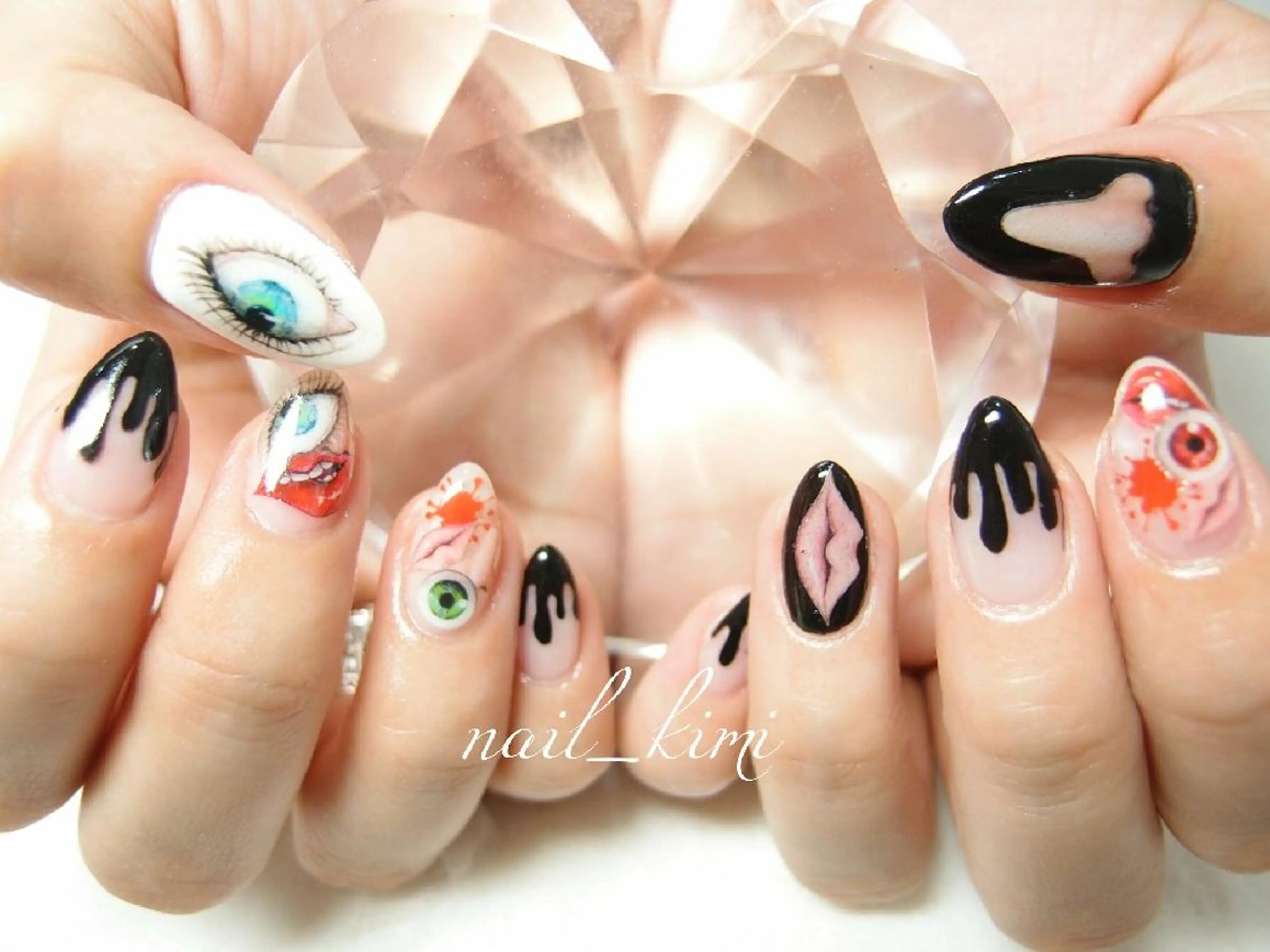 メンズ ネイル アートネイル 持ち込み ETHOSENSE. kimikaのネイルデザイン