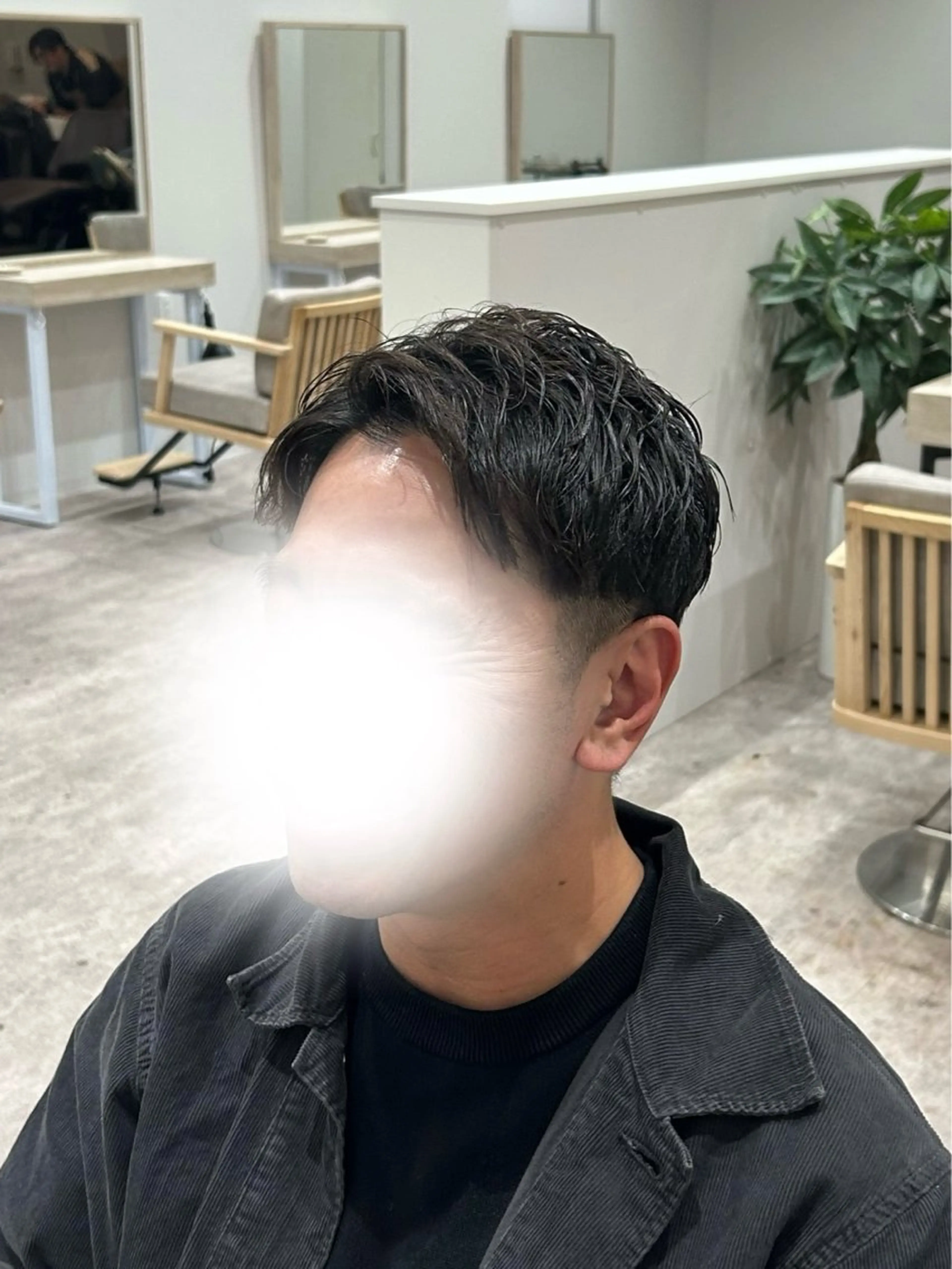 パーマ メンズ メンズパーマ メンズツイストパーマ 刈り上げ ツイストパーマ Kurumi リトル渋谷のヘアスタイル