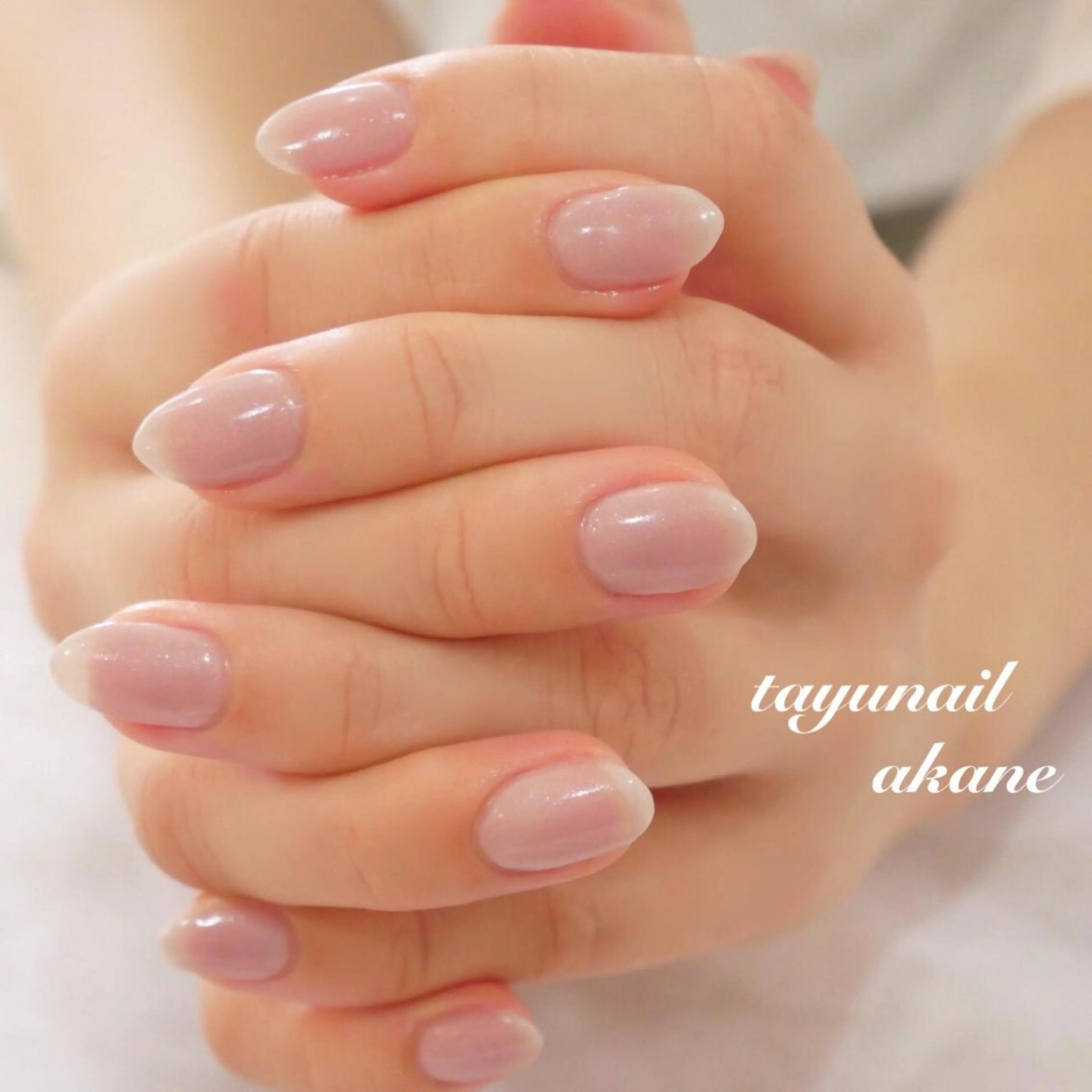 ネイル ブルー ジェルネイル グリーン ワンカラーネイル パラジェル ネイルサロン 【たゆnail】のネイルデザイン