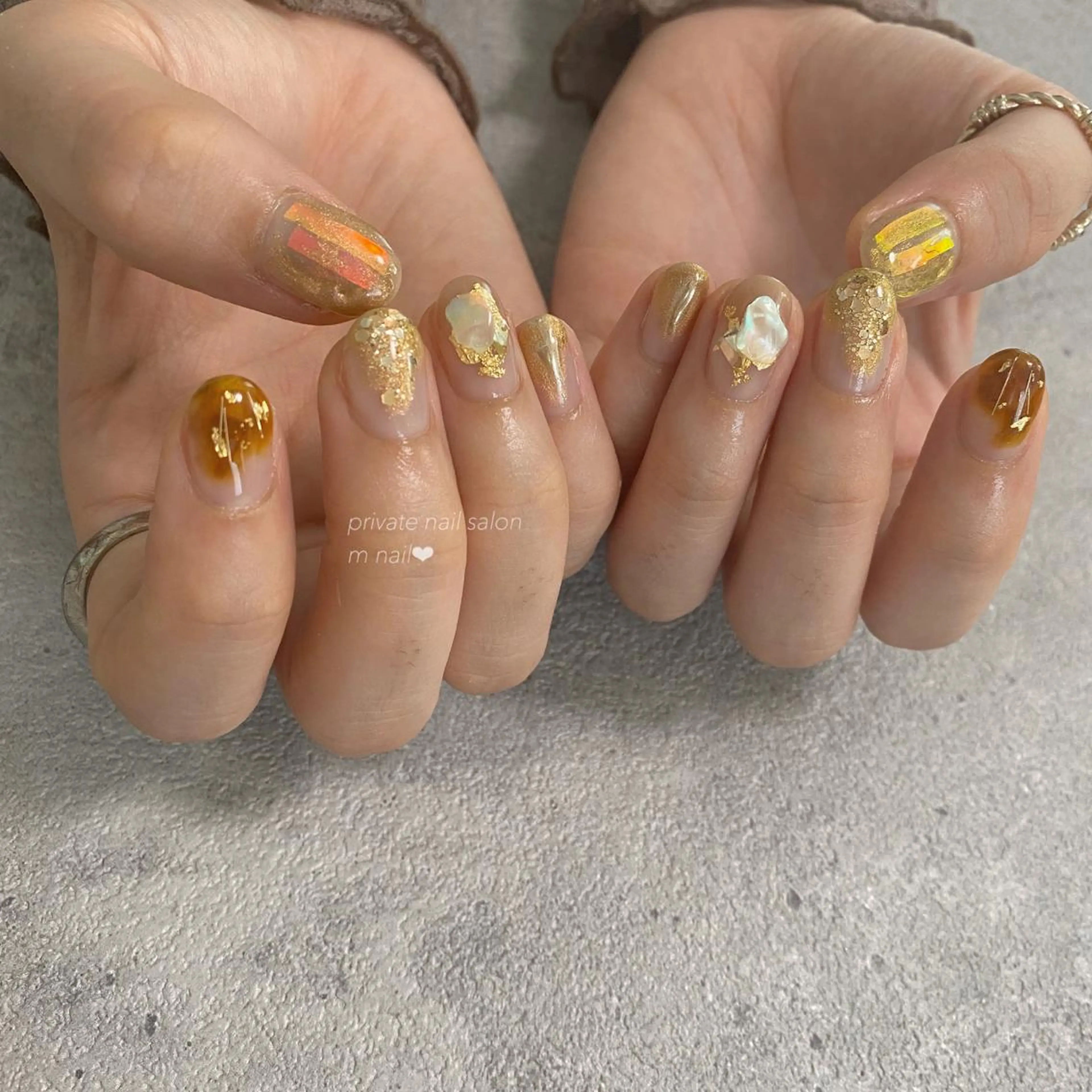 ネイル ハンドネイル 小河原 舞のネイルデザイン