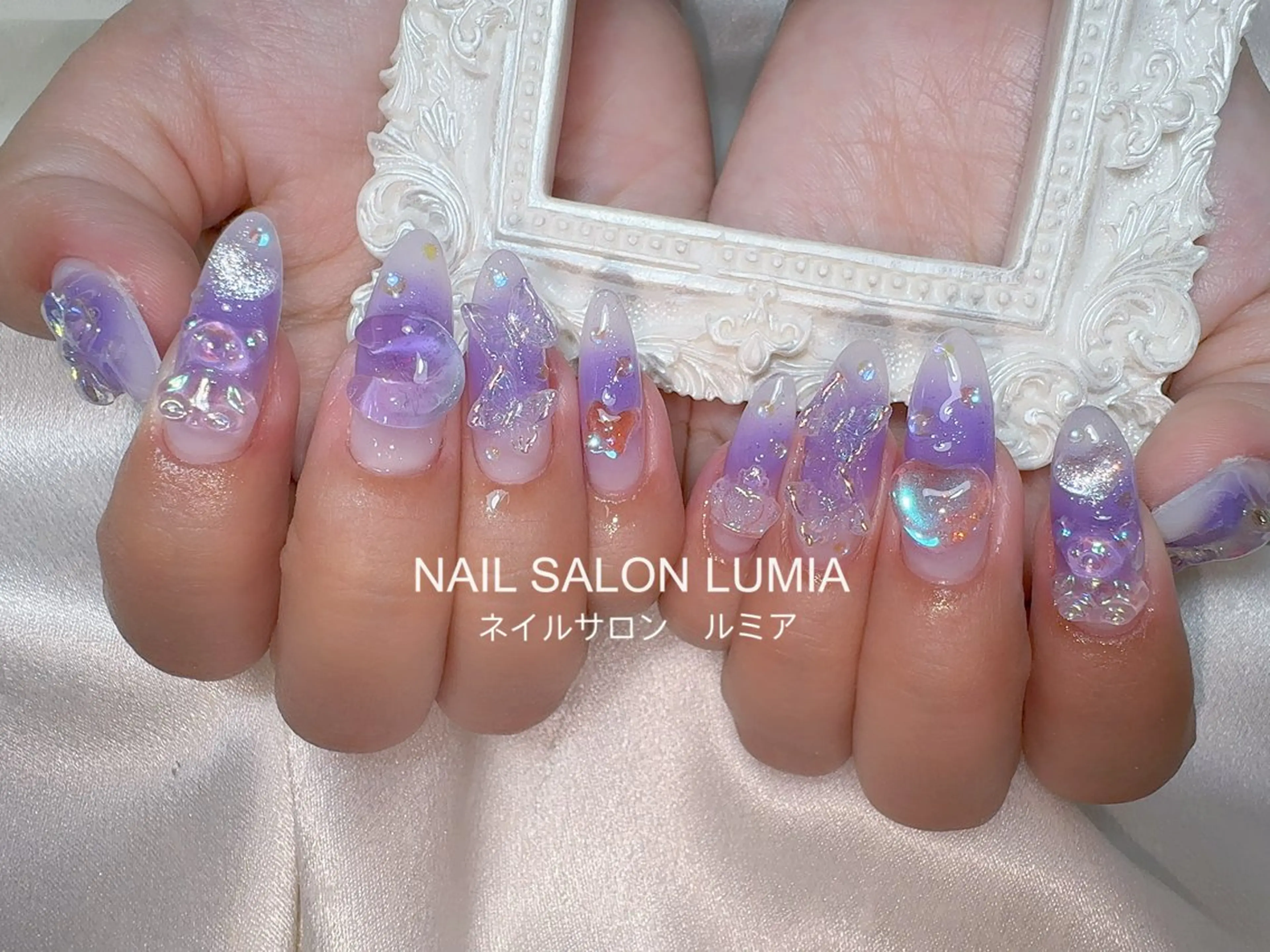 ネイル ハンドネイル ネイルサロン ルミア Lumia 店長のネイルデザイン
