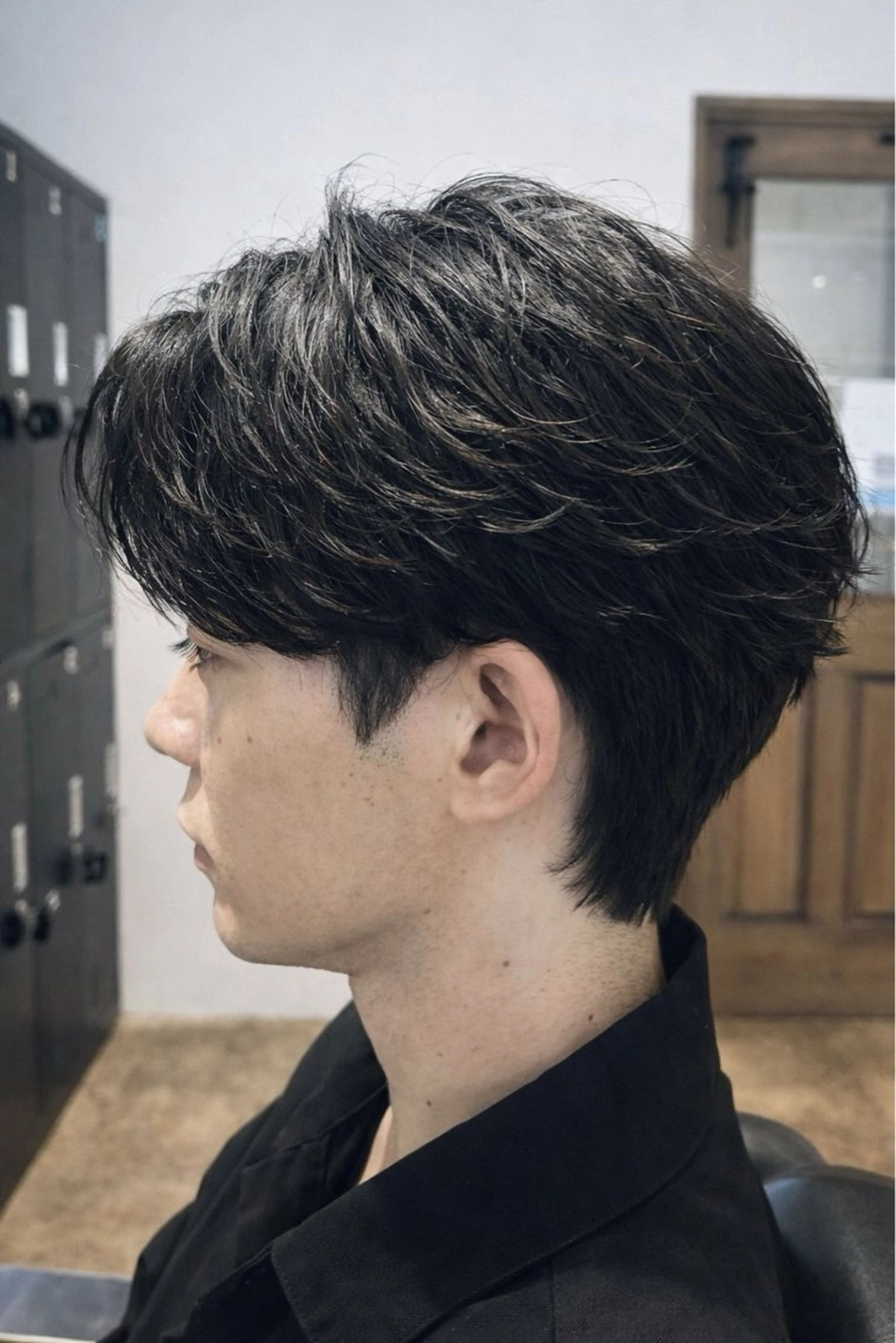パーマ メンズ 上野 直輝のヘアスタイル